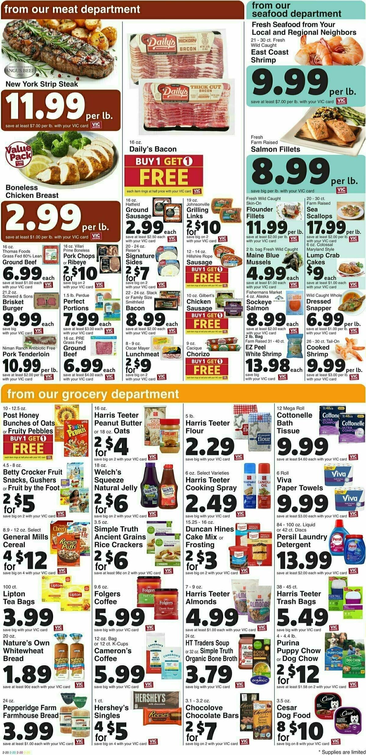 Harris Teeter Weekly Ad from March 19