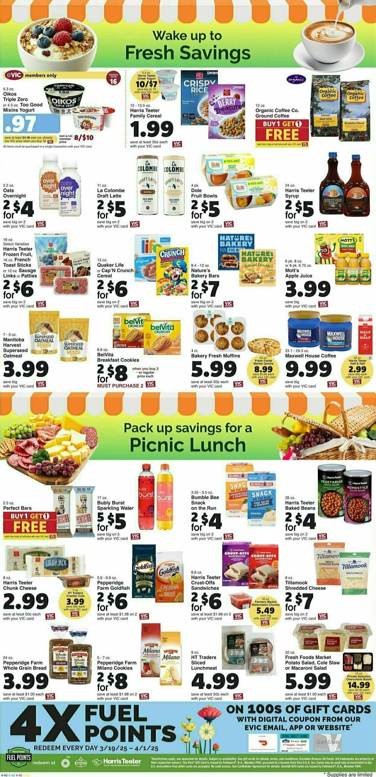 Harris Teeter Weekly Ad from March 26