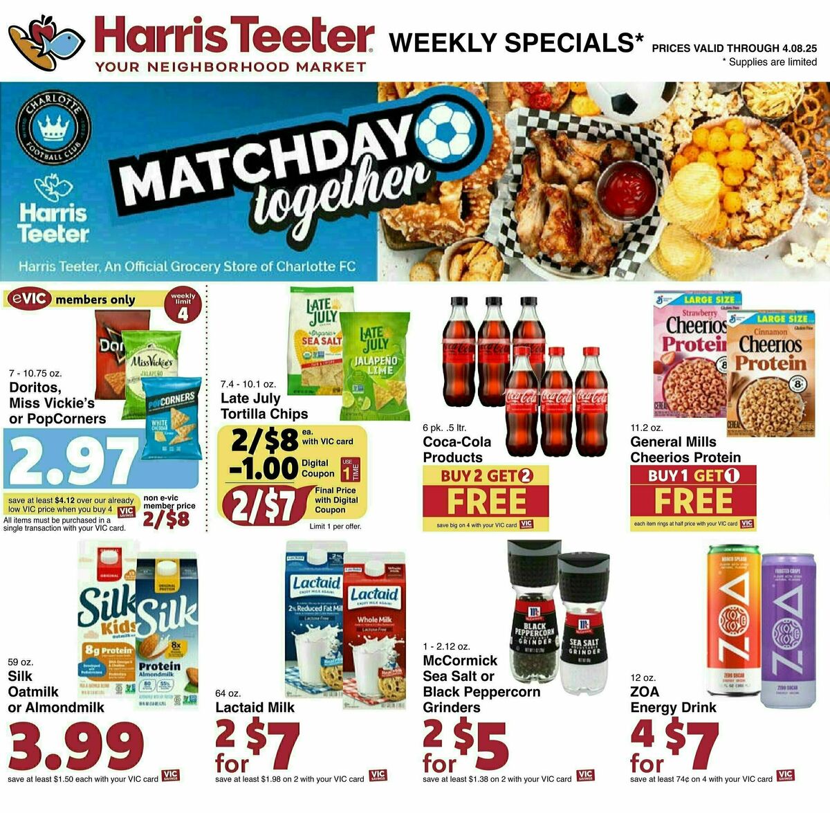 Harris Teeter Weekly Ad from April 2