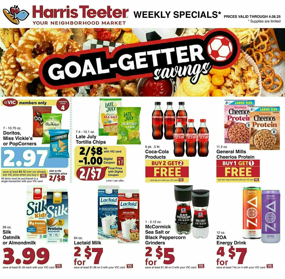Harris Teeter Weekly Ad from April 2