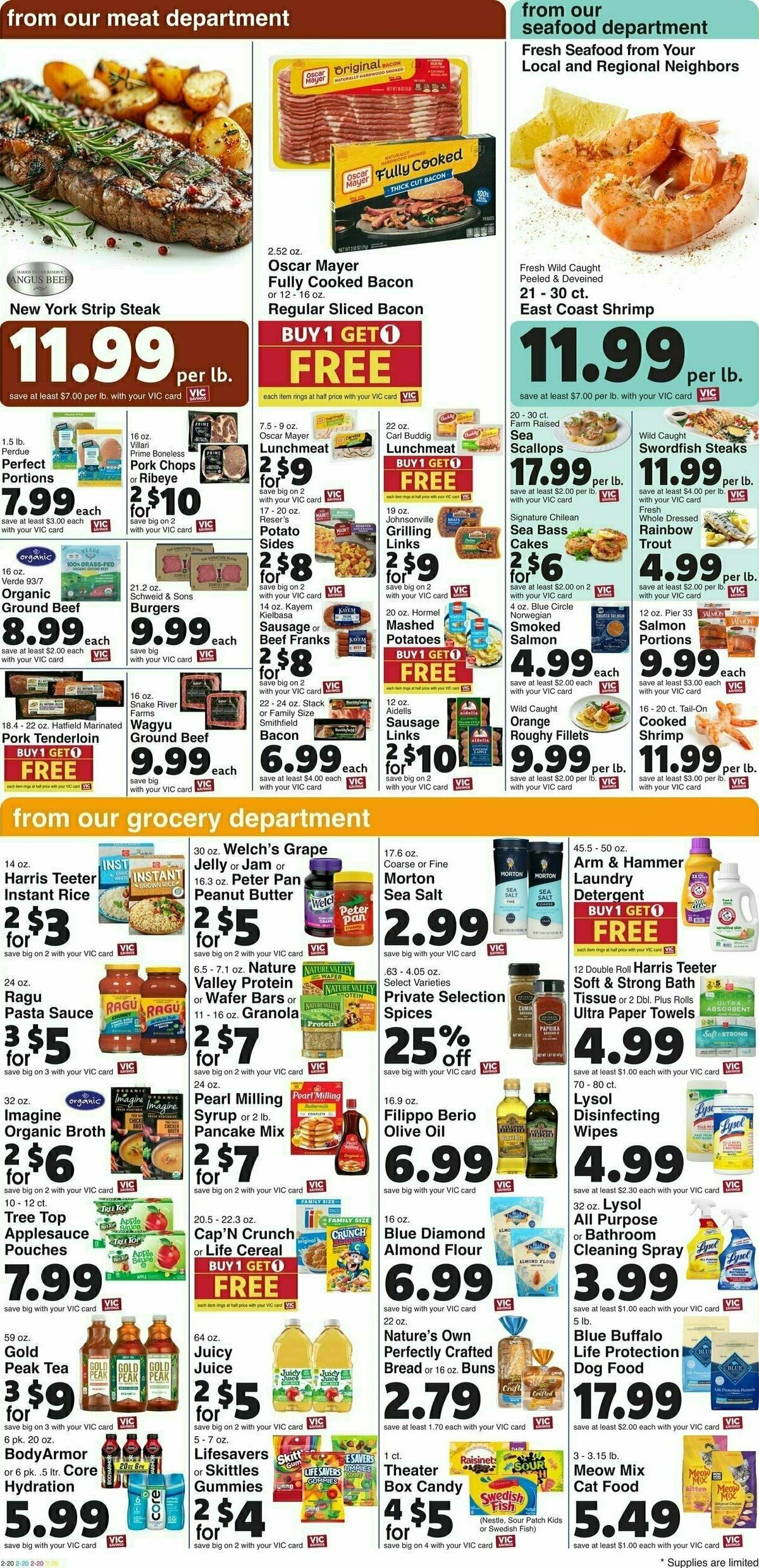 Harris Teeter Weekly Ad from April 2
