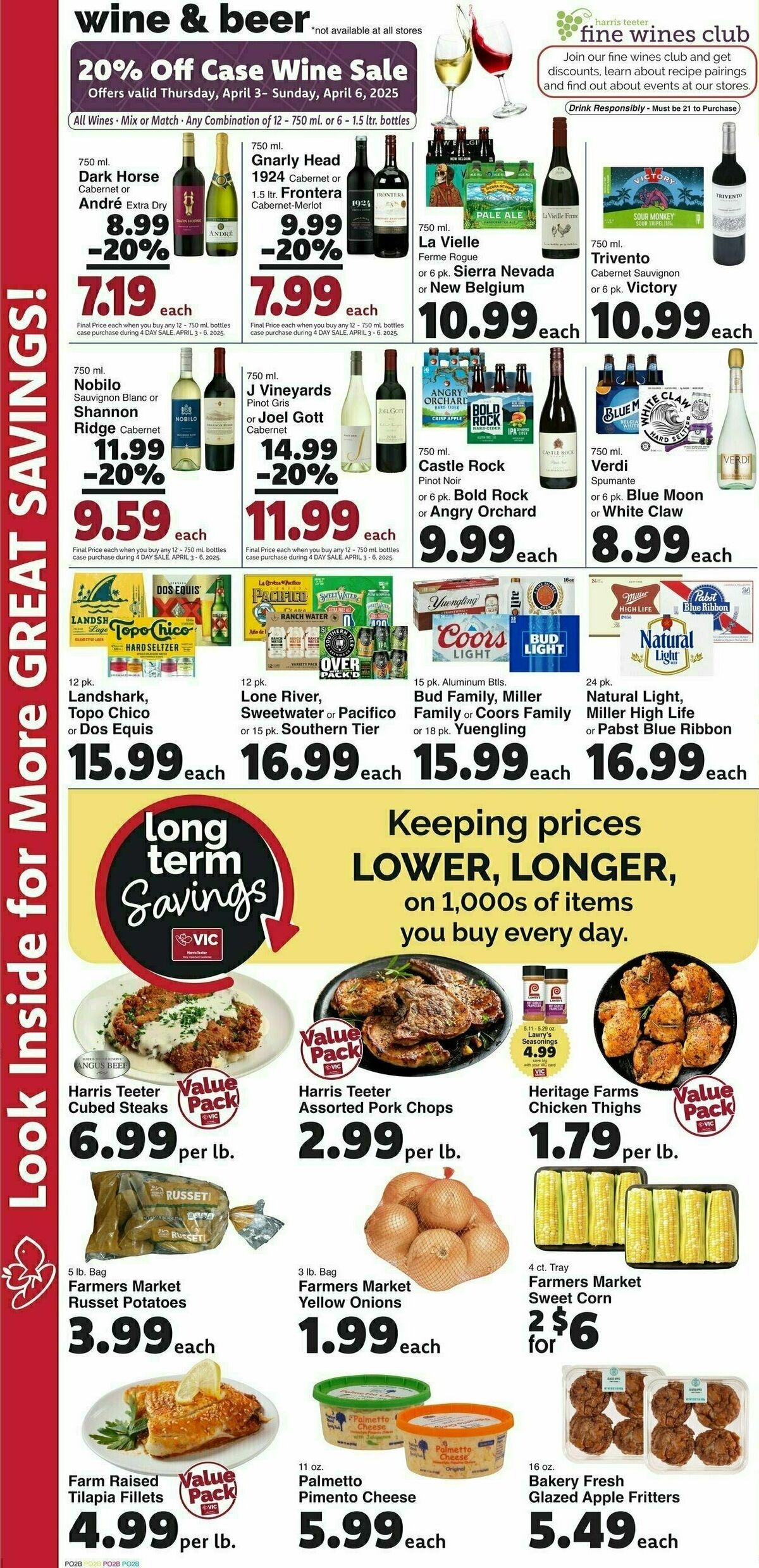 Harris Teeter Weekly Ad from April 2