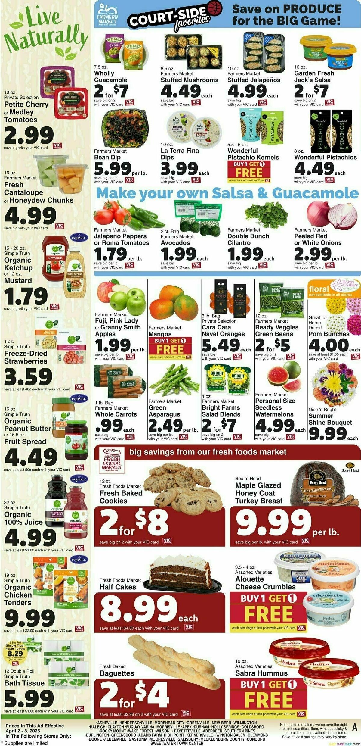 Harris Teeter Weekly Ad from April 2