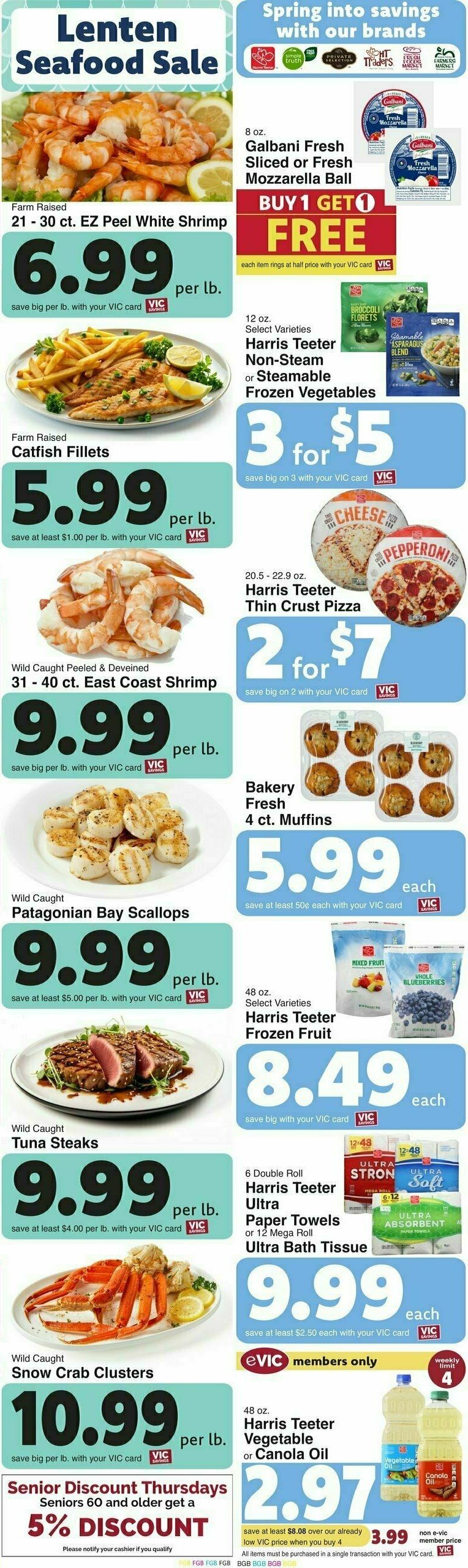 Harris Teeter Weekly Ad from April 9