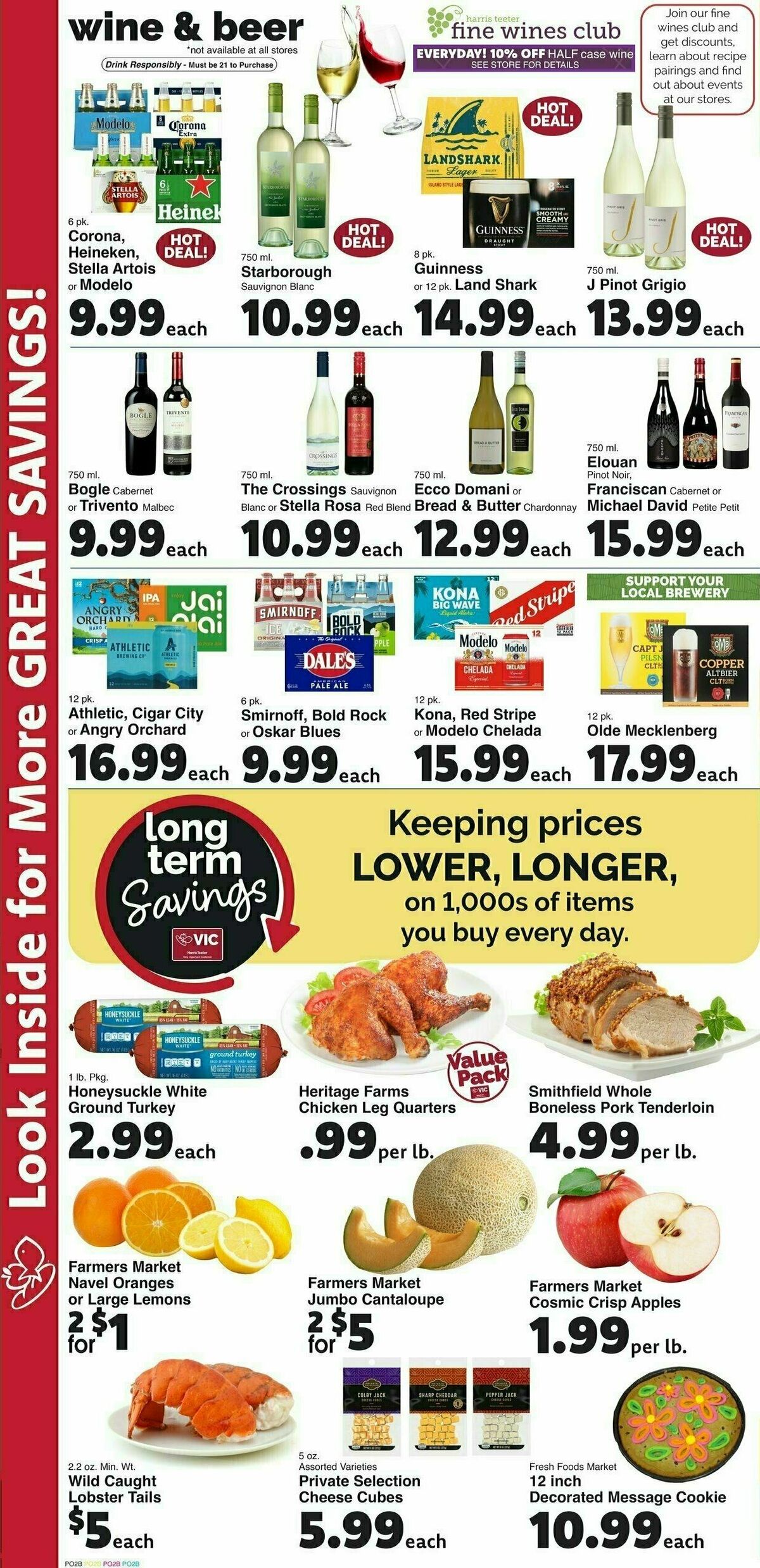 Harris Teeter Weekly Ad from April 9