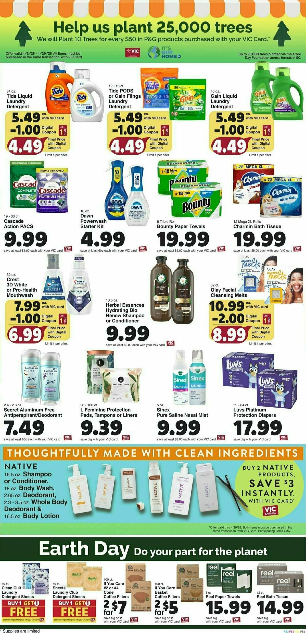 Harris Teeter Weekly Ad from April 16