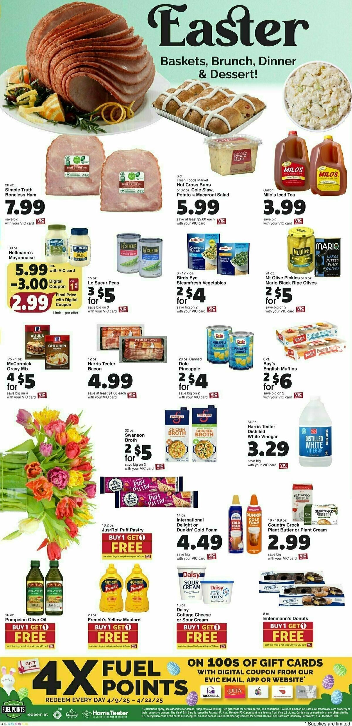 Harris Teeter Weekly Ad from April 16