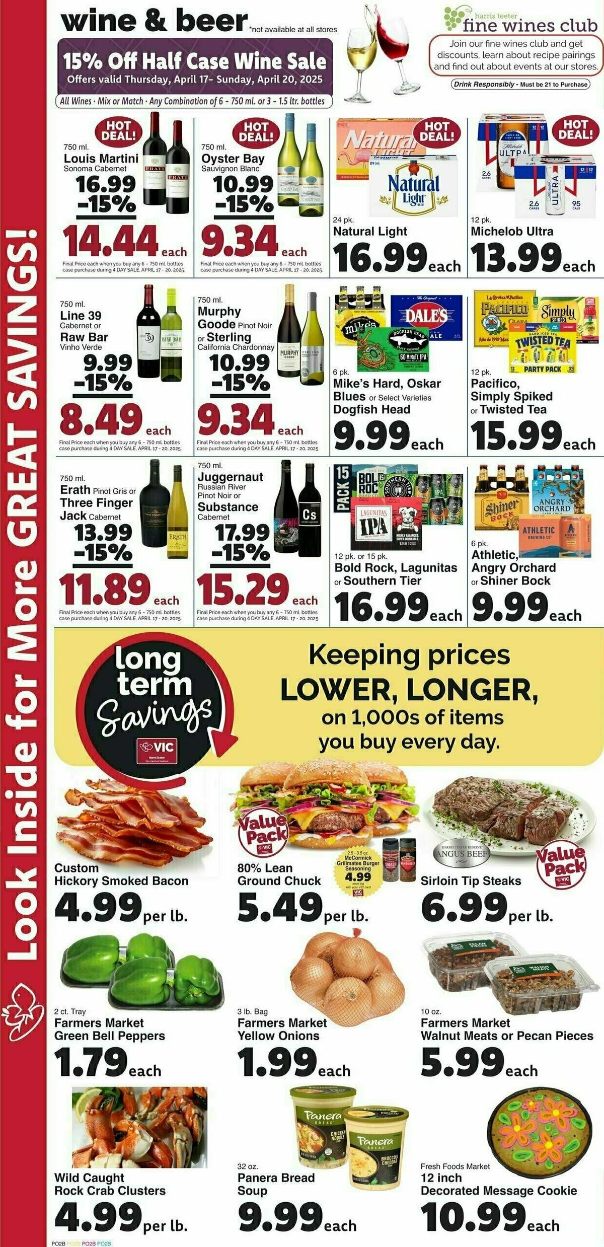 Harris Teeter Weekly Ad from April 16