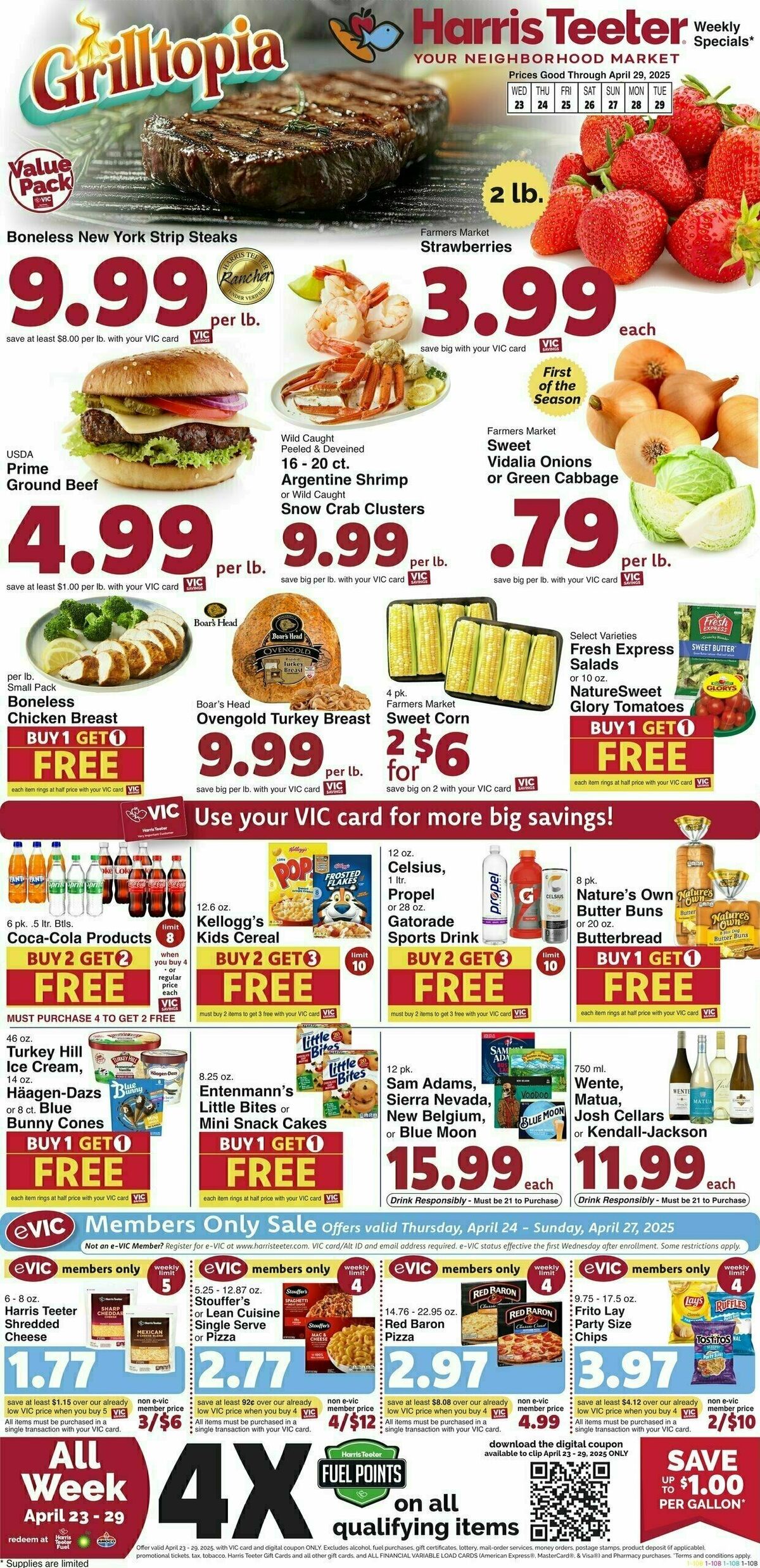 Harris Teeter Weekly Ad from April 23