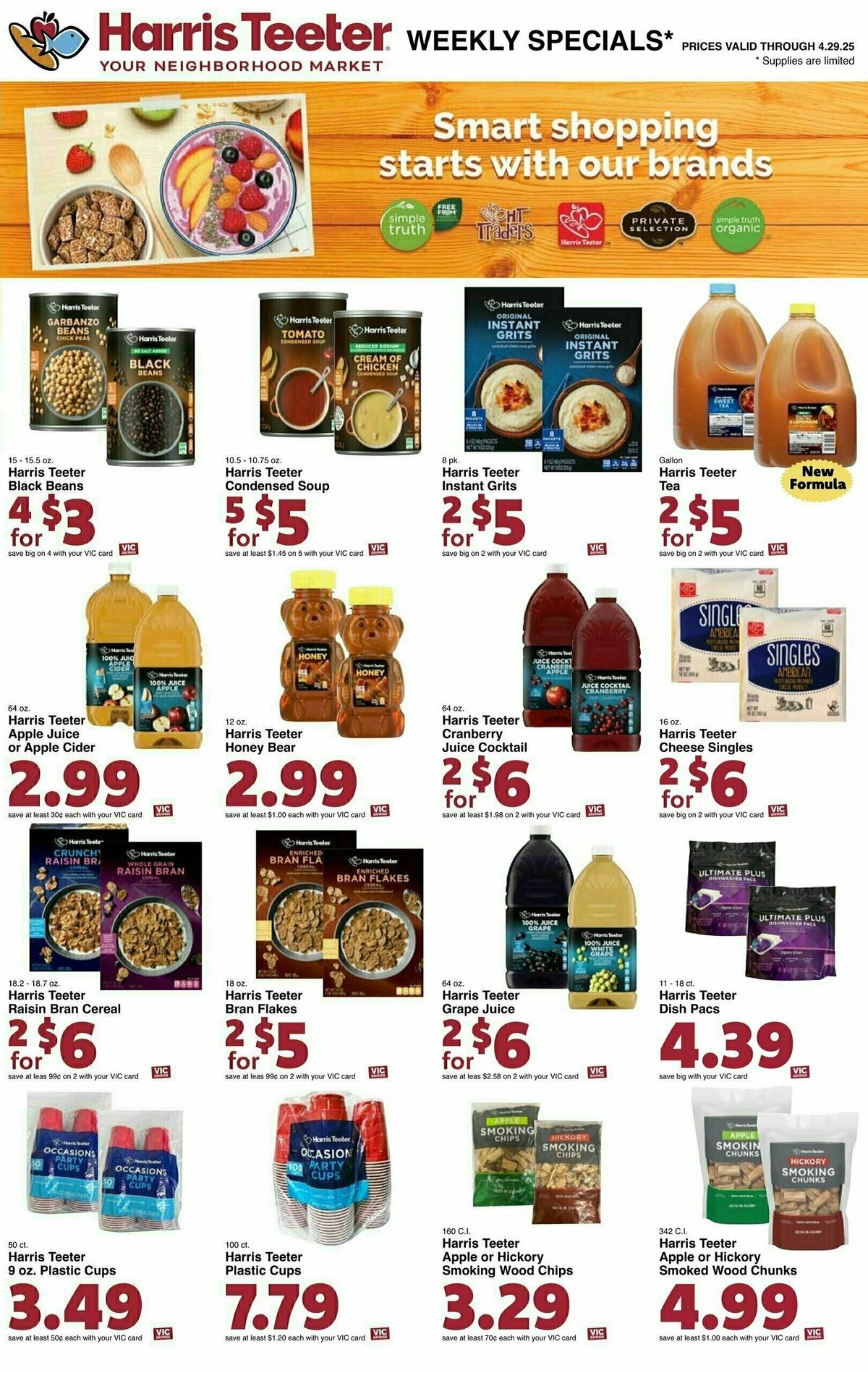 Harris Teeter Weekly Ad from April 23