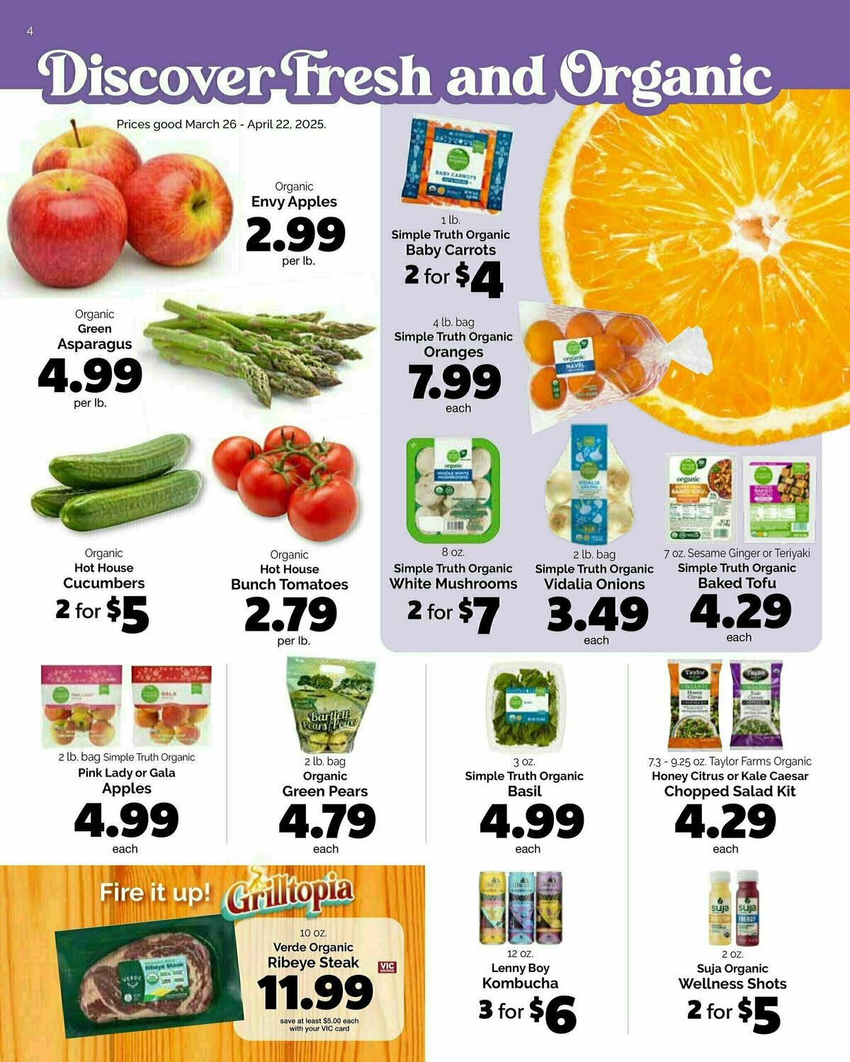 Harris Teeter Discovery Weekly Ad from April 23