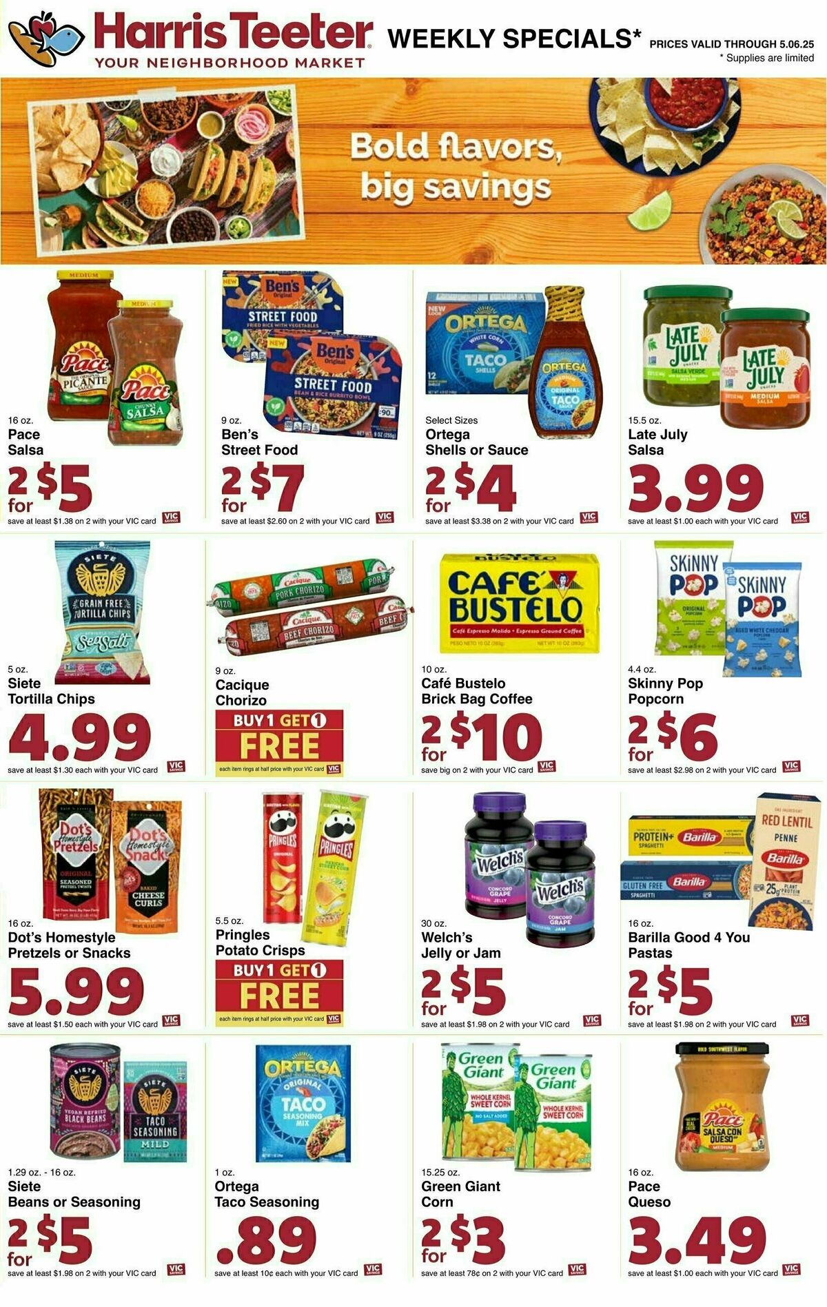 Harris Teeter Weekly Ad from April 30