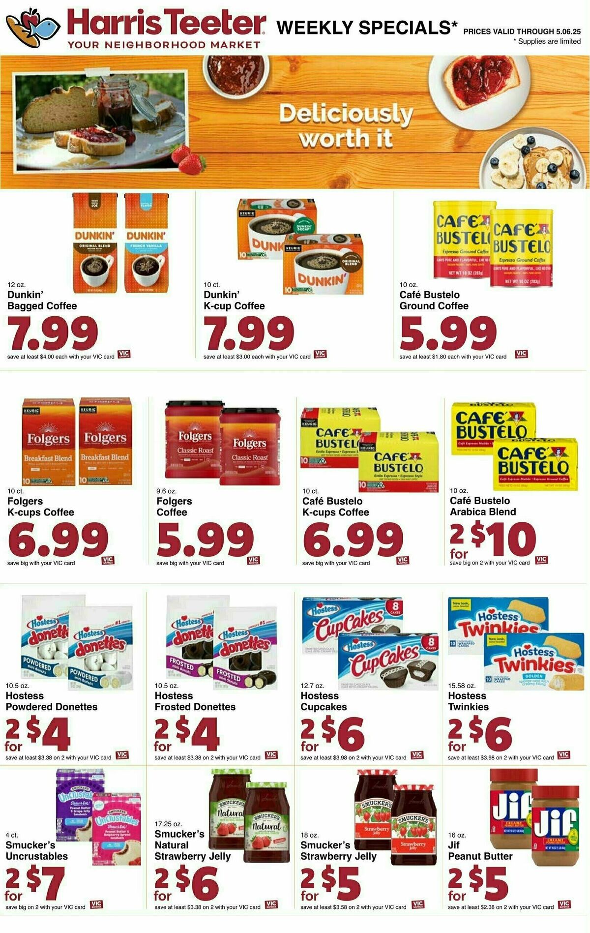 Harris Teeter Weekly Ad from April 30