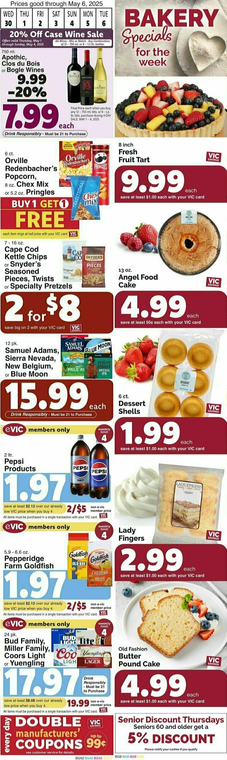 Harris Teeter Weekly Ad from April 30
