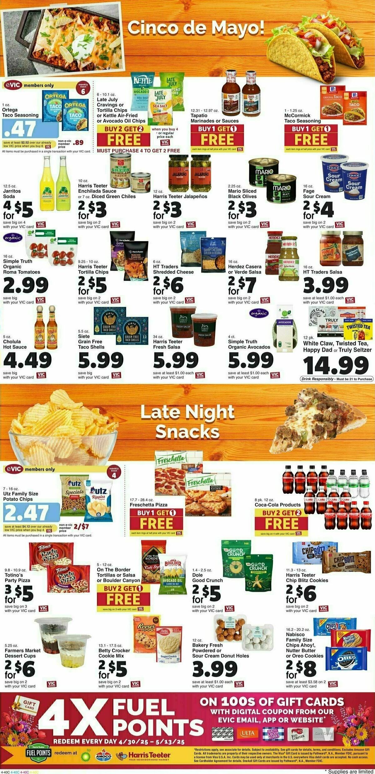 Harris Teeter Weekly Ad from April 30