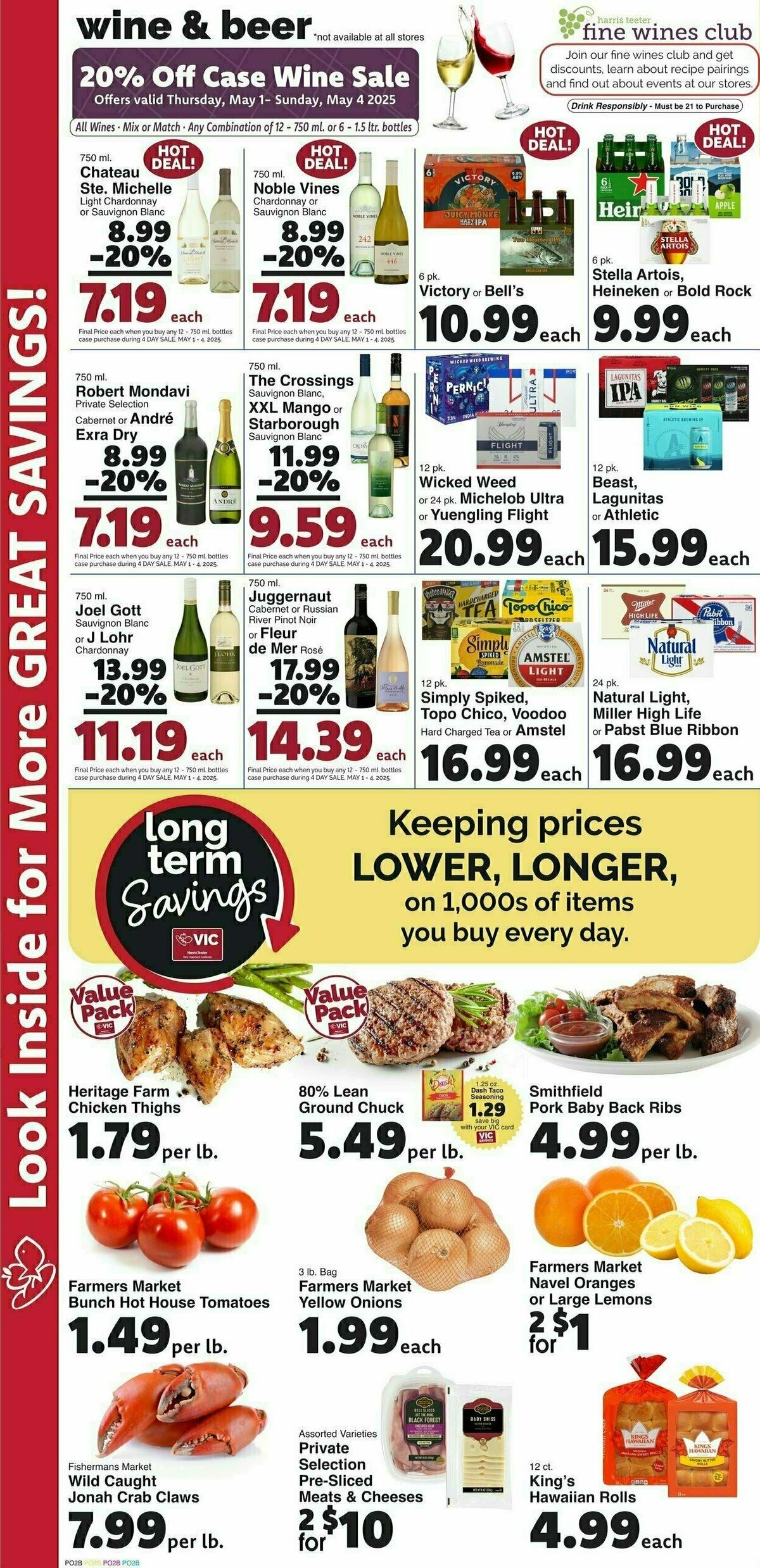 Harris Teeter Weekly Ad from April 30
