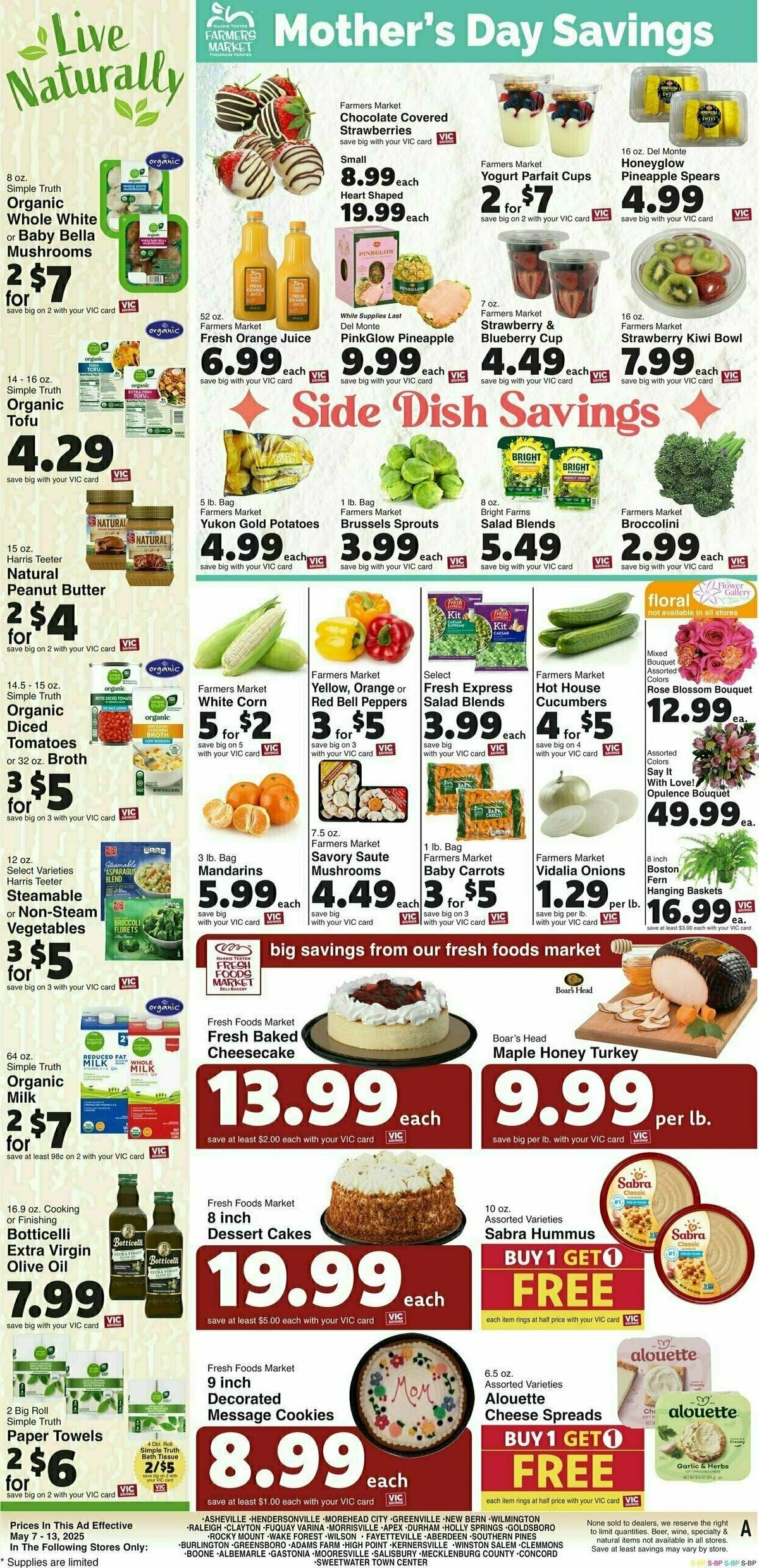 Harris Teeter Weekly Ad from May 7