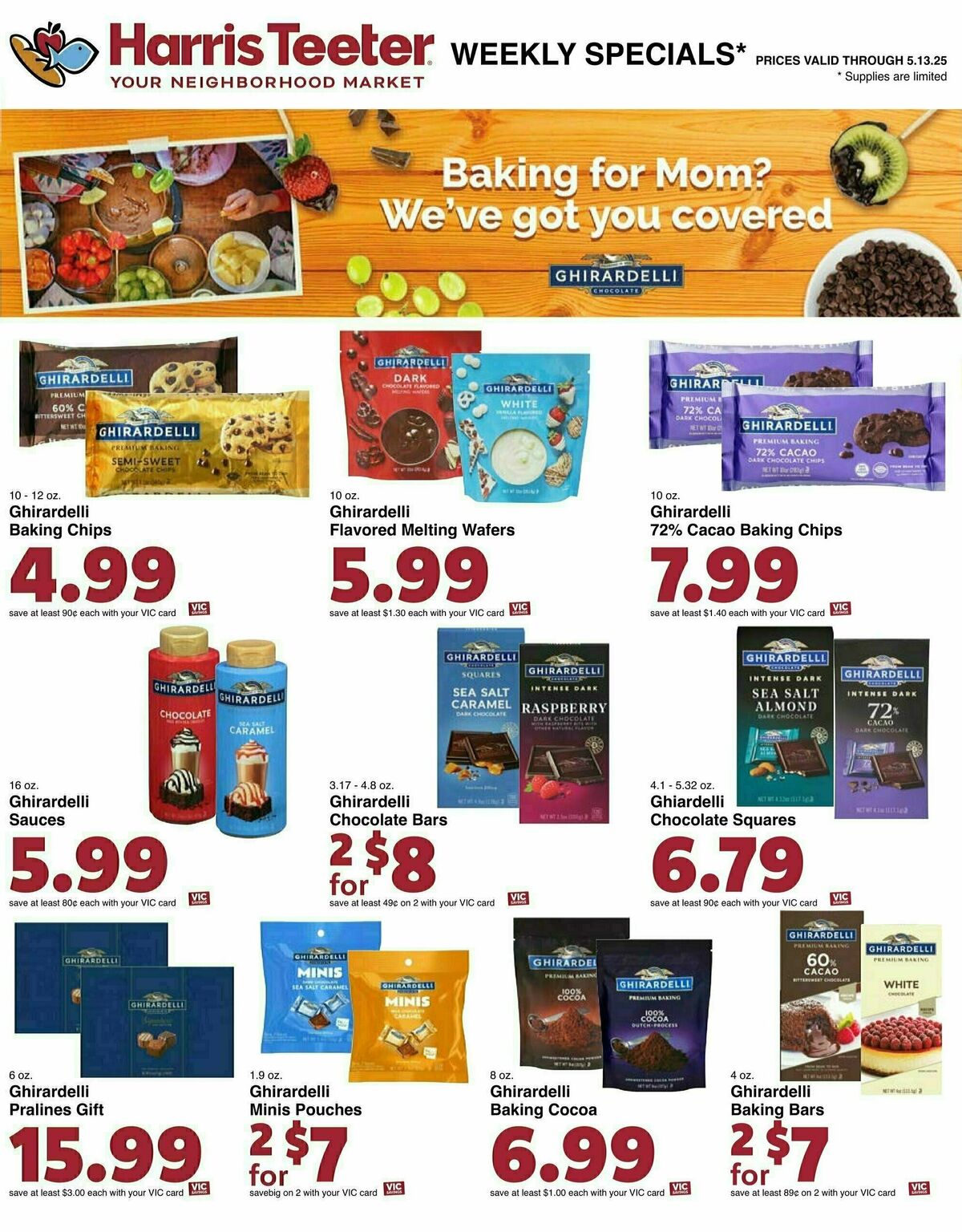 Harris Teeter Weekly Ad from May 7