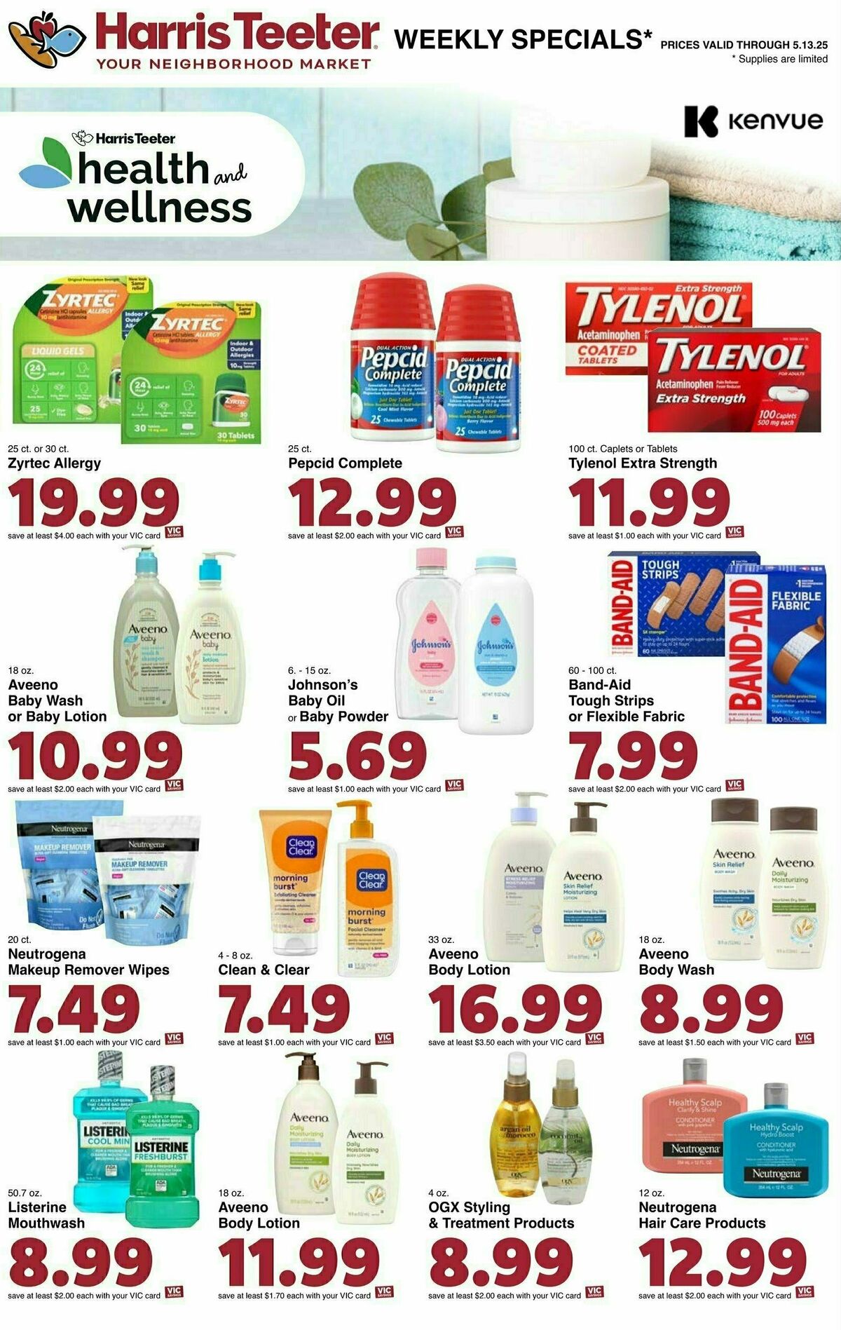 Harris Teeter Weekly Ad from May 7