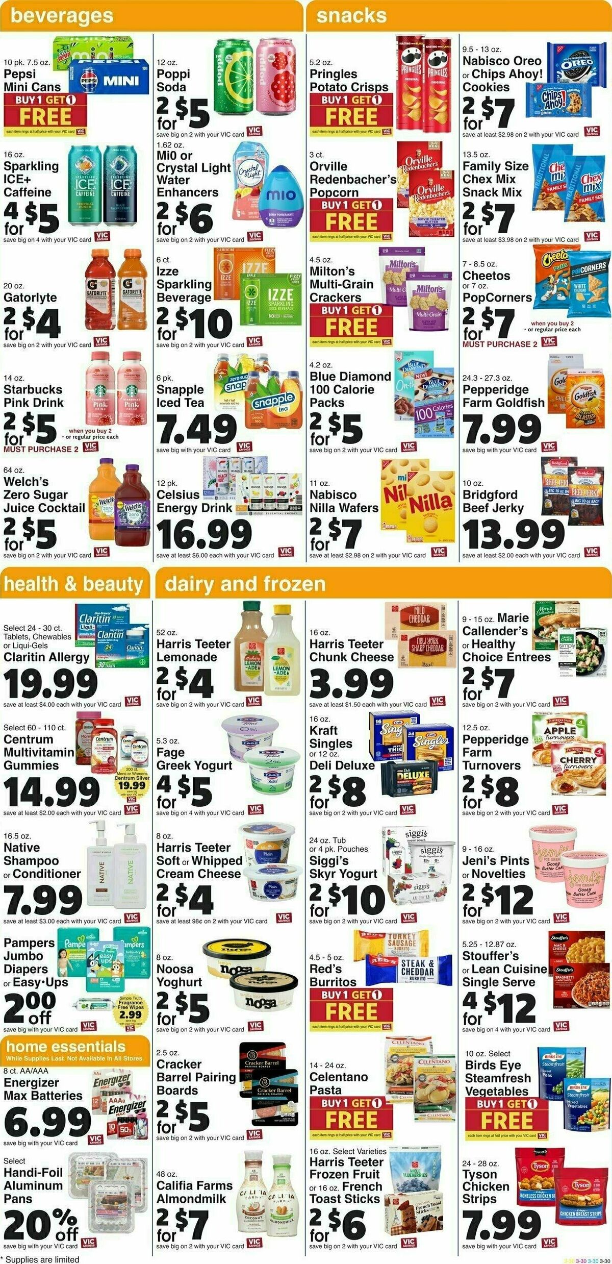 Harris Teeter Weekly Ad from May 7