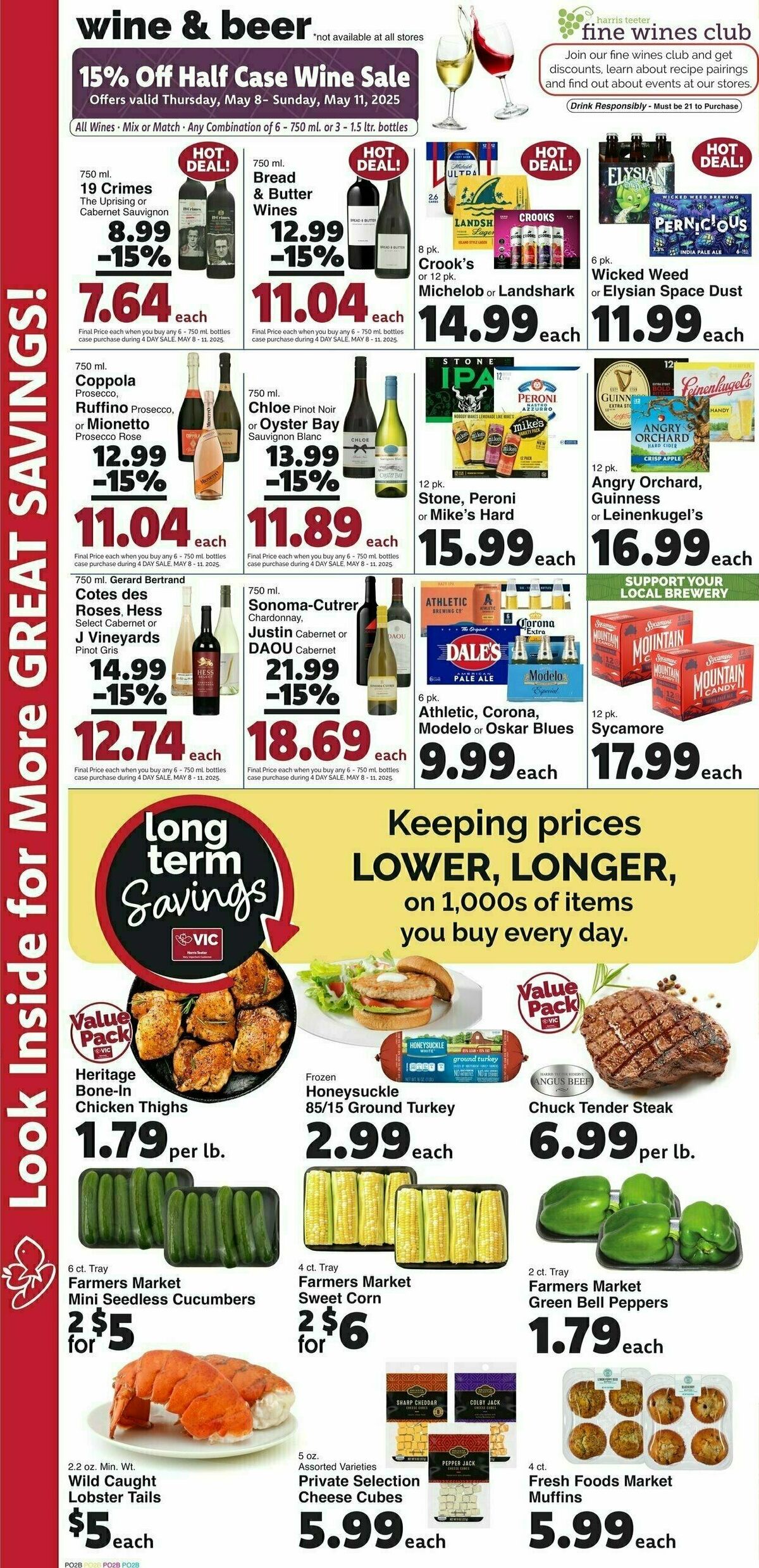 Harris Teeter Weekly Ad from May 7