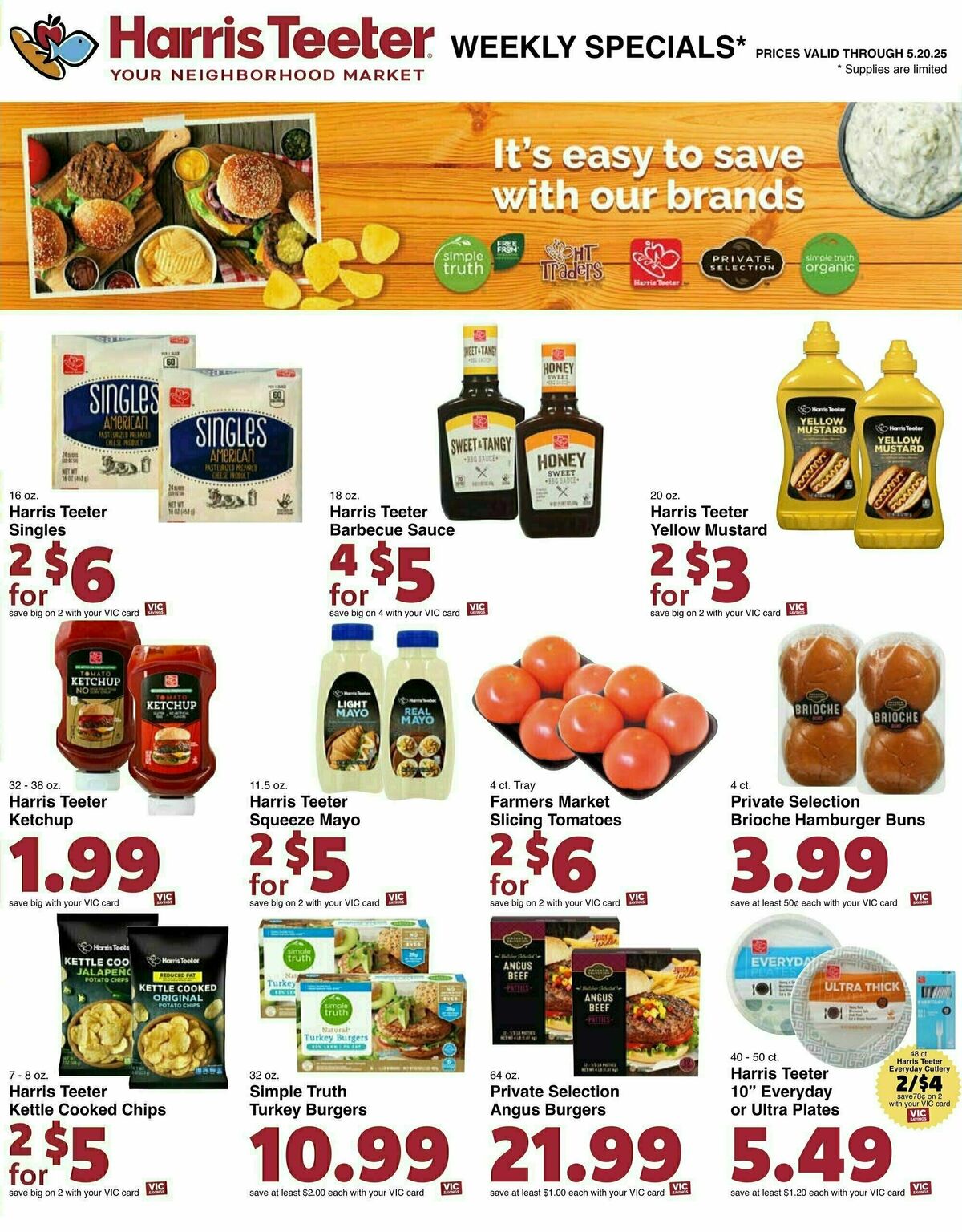 Harris Teeter Weekly Ad from May 14