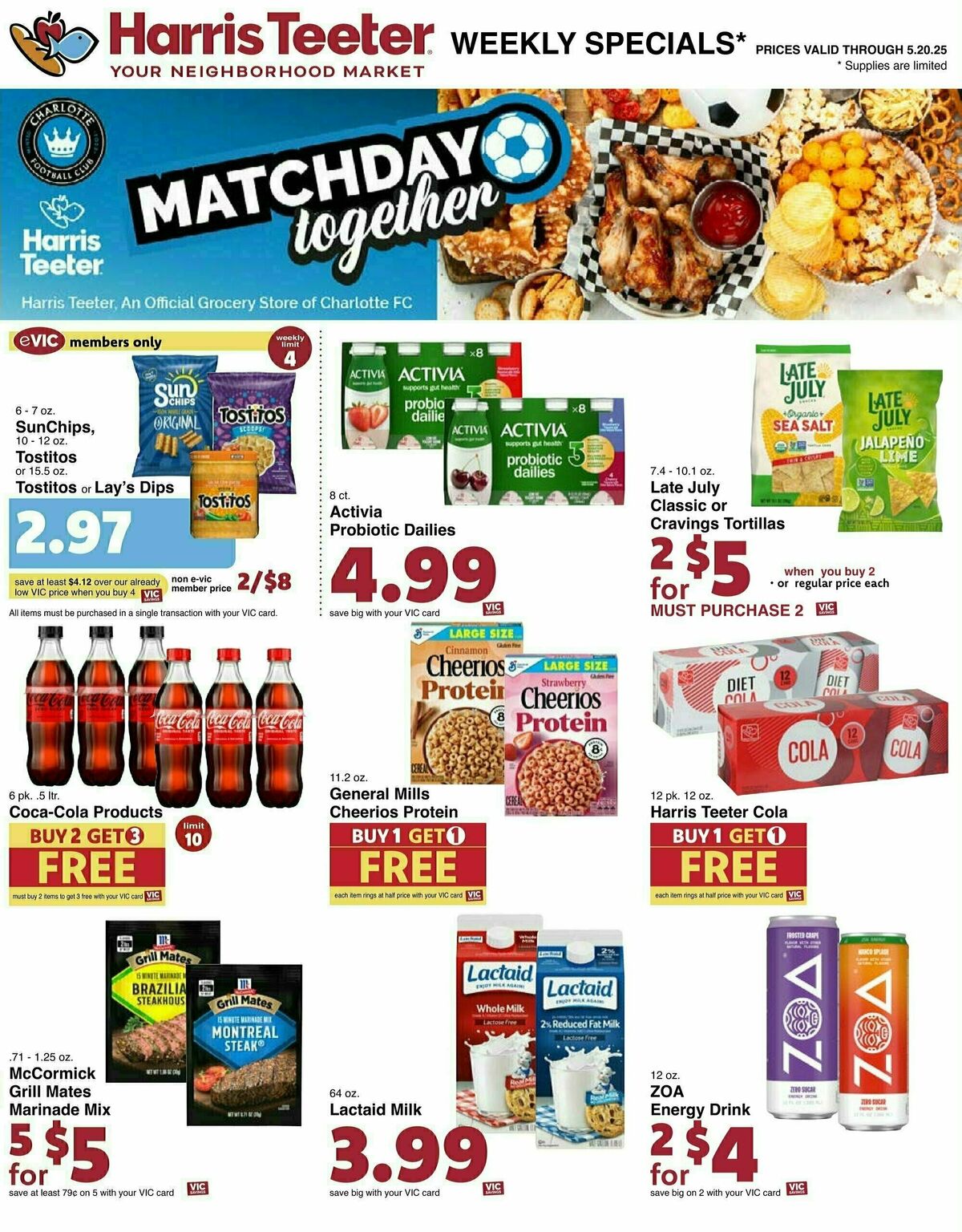 Harris Teeter Weekly Ad from May 14