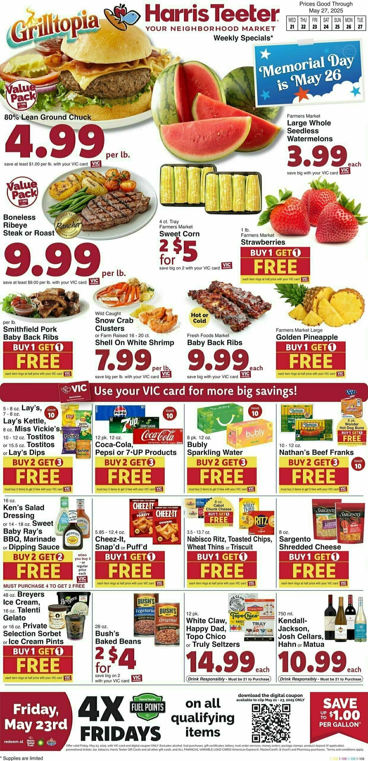 Harris Teeter Weekly Ad from May 21