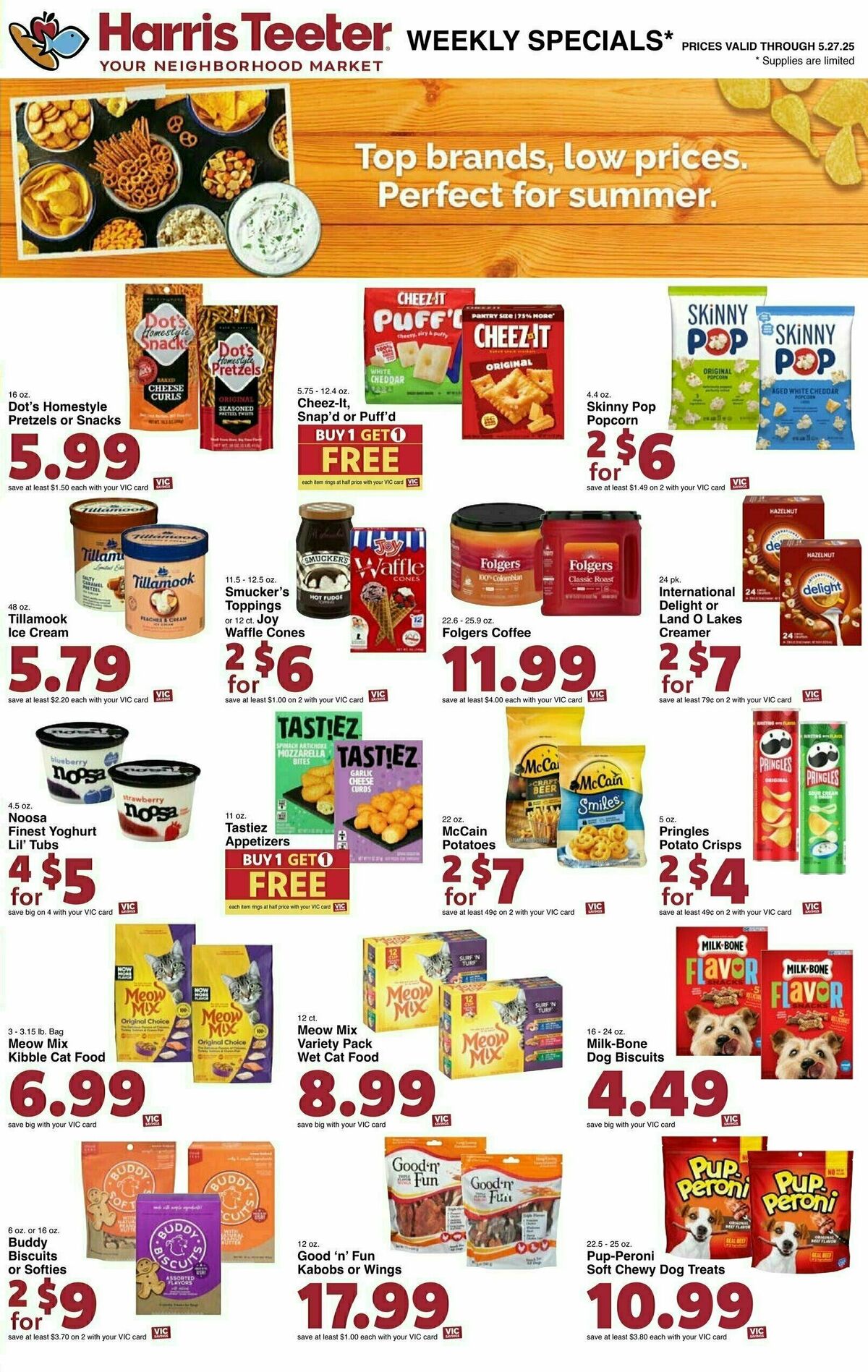 Harris Teeter Weekly Ad from May 21