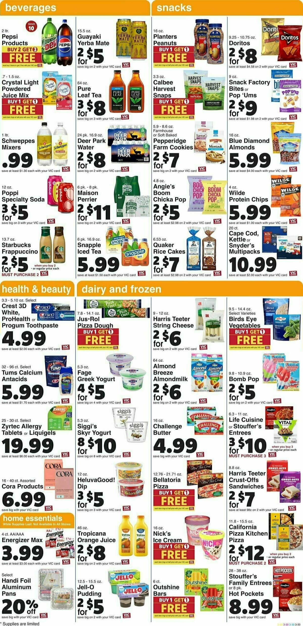 Harris Teeter Weekly Ad from May 21