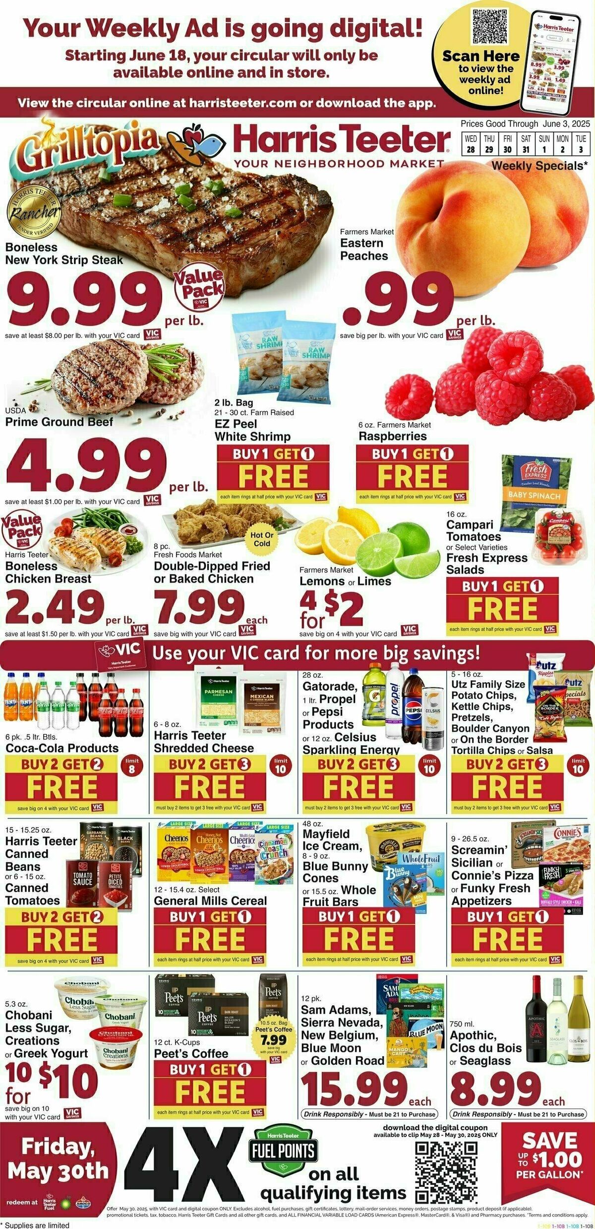 Harris Teeter Weekly Ad from May 28