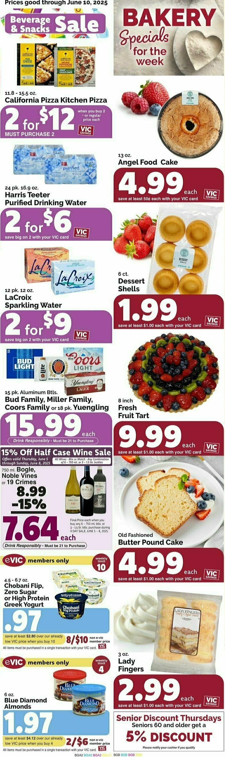 Harris Teeter Weekly Ad from June 4
