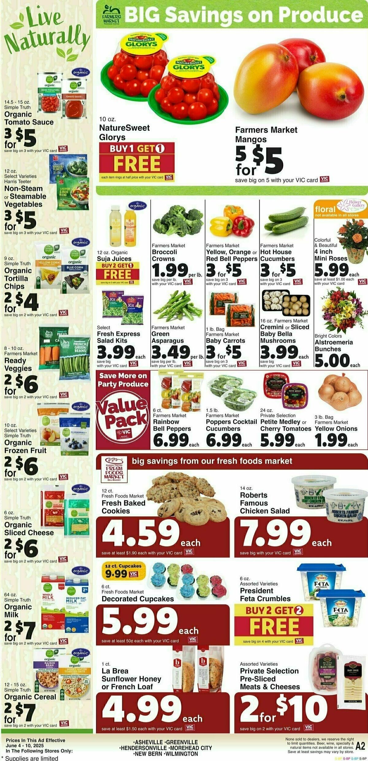 Harris Teeter Weekly Ad from June 4