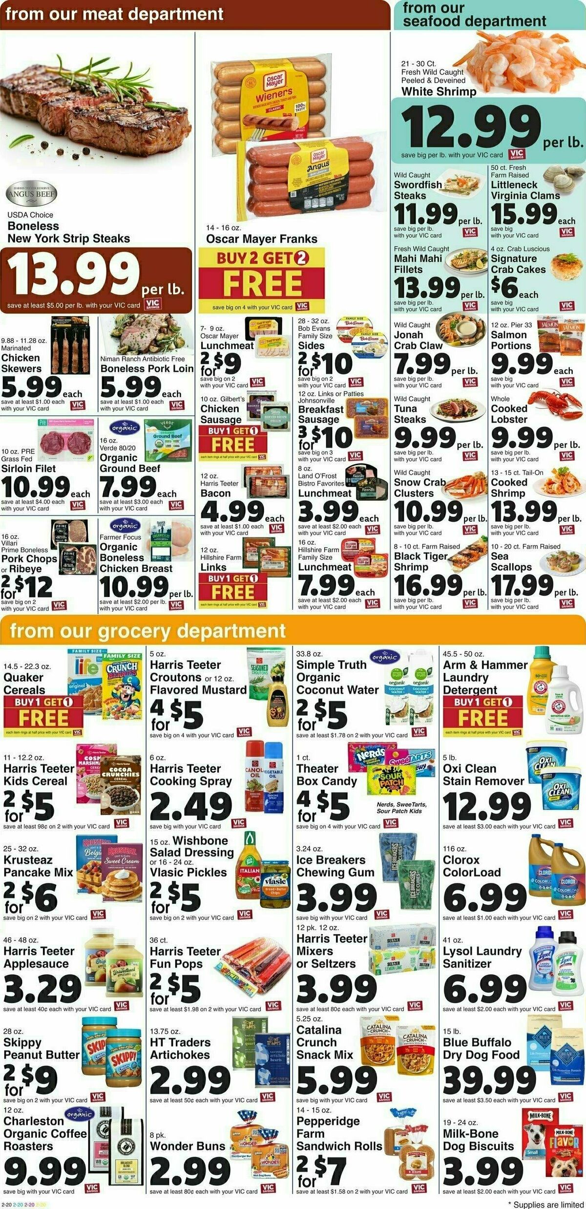 Harris Teeter Weekly Ad from June 11