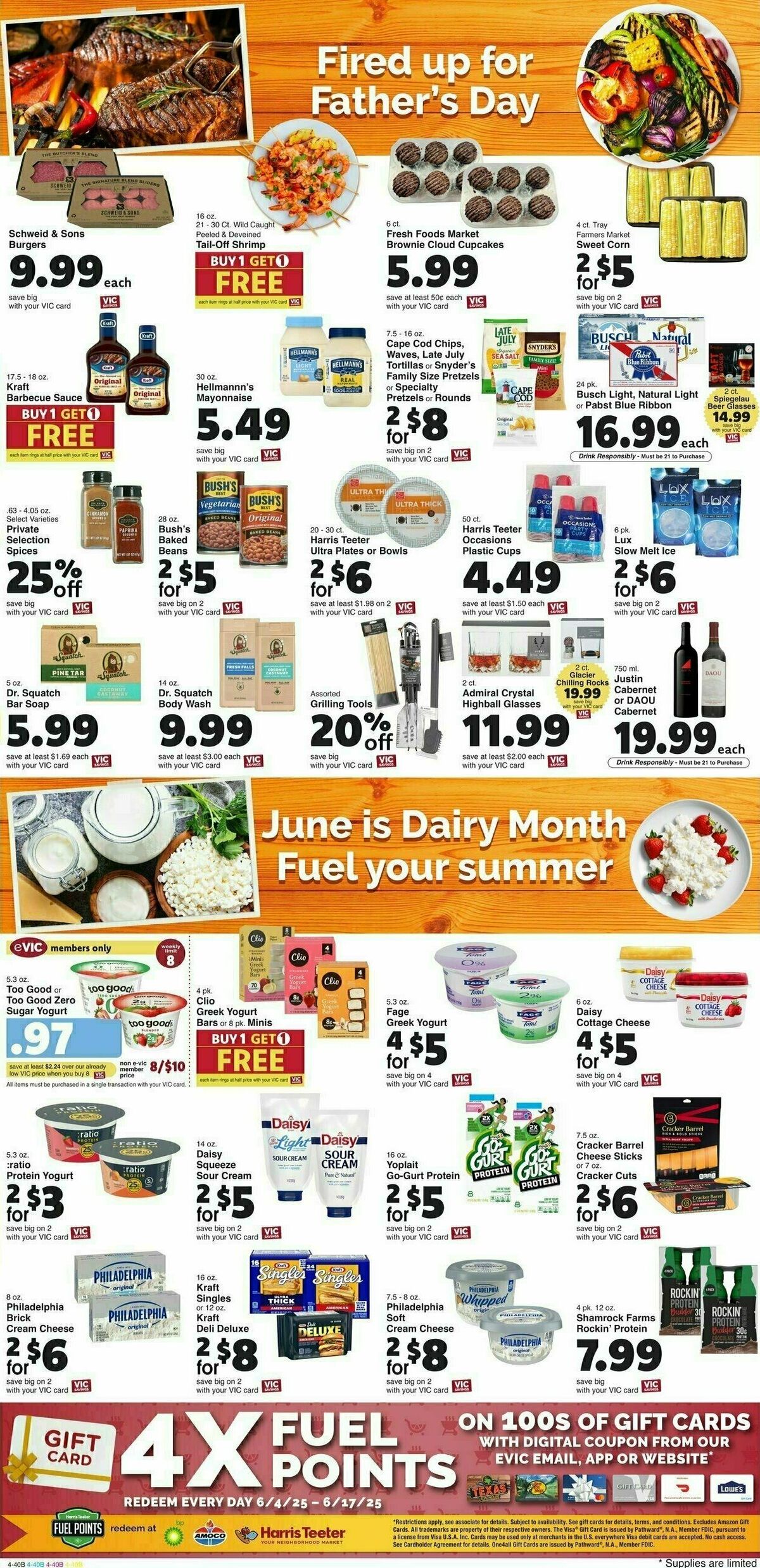 Harris Teeter Weekly Ad from June 11