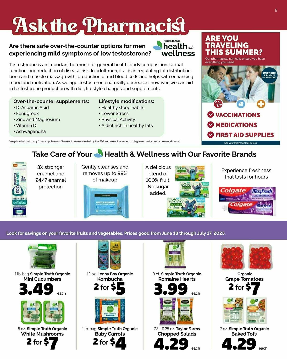 Harris Teeter Discovery Weekly Ad from June 18