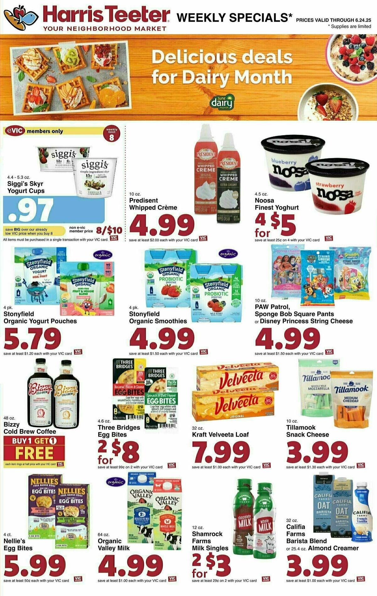 Harris Teeter Weekly Ad from June 18