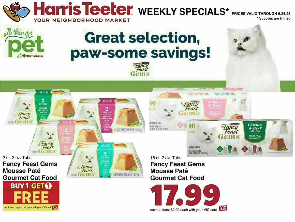 Harris Teeter Weekly Ad from June 18