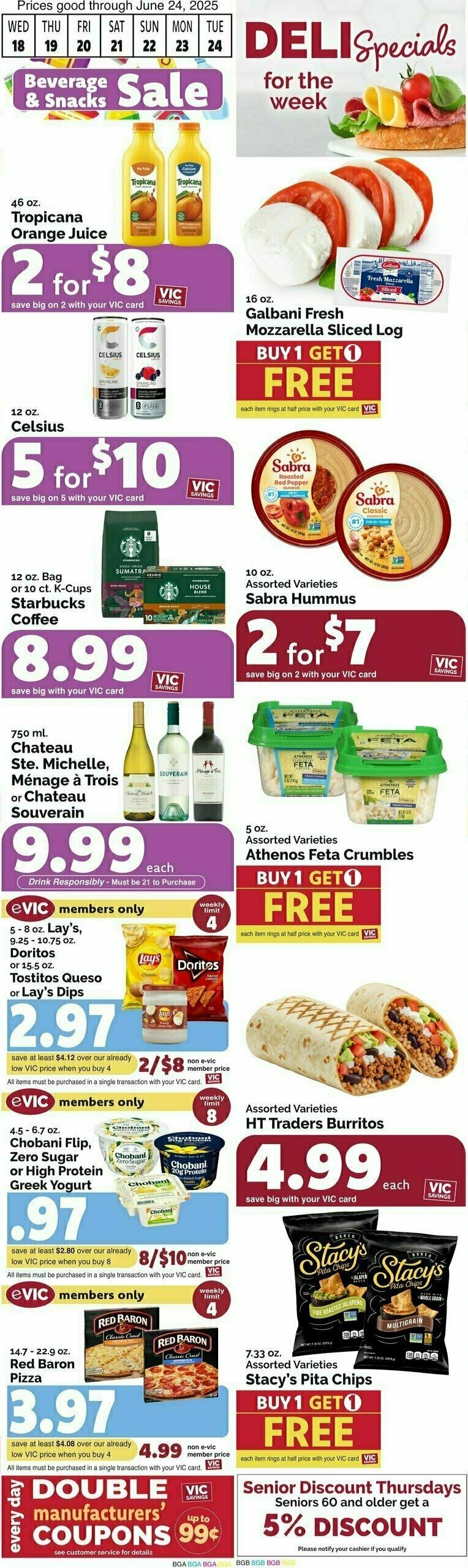 Harris Teeter Weekly Ad from June 18