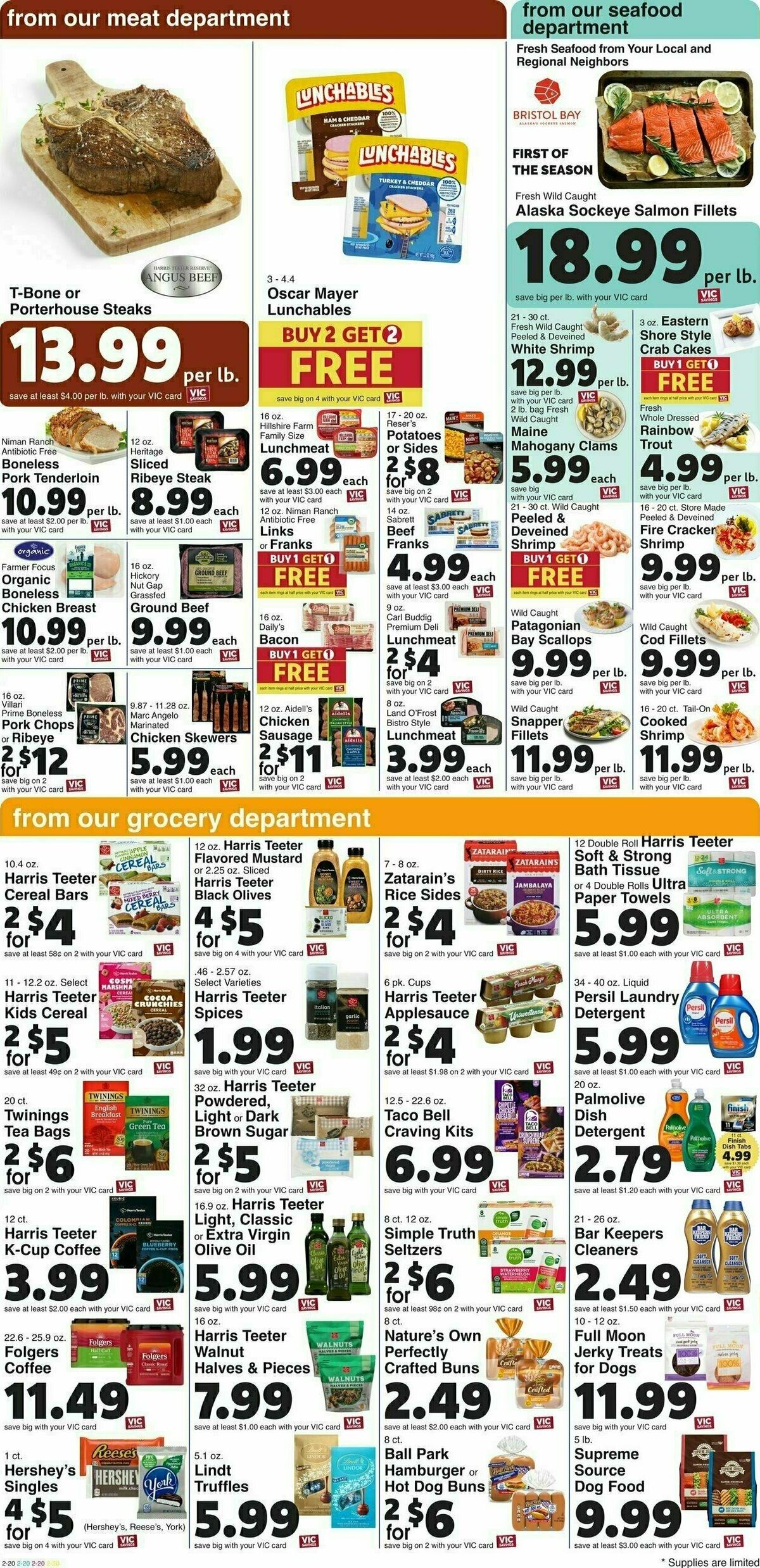 Harris Teeter Weekly Ad from June 18