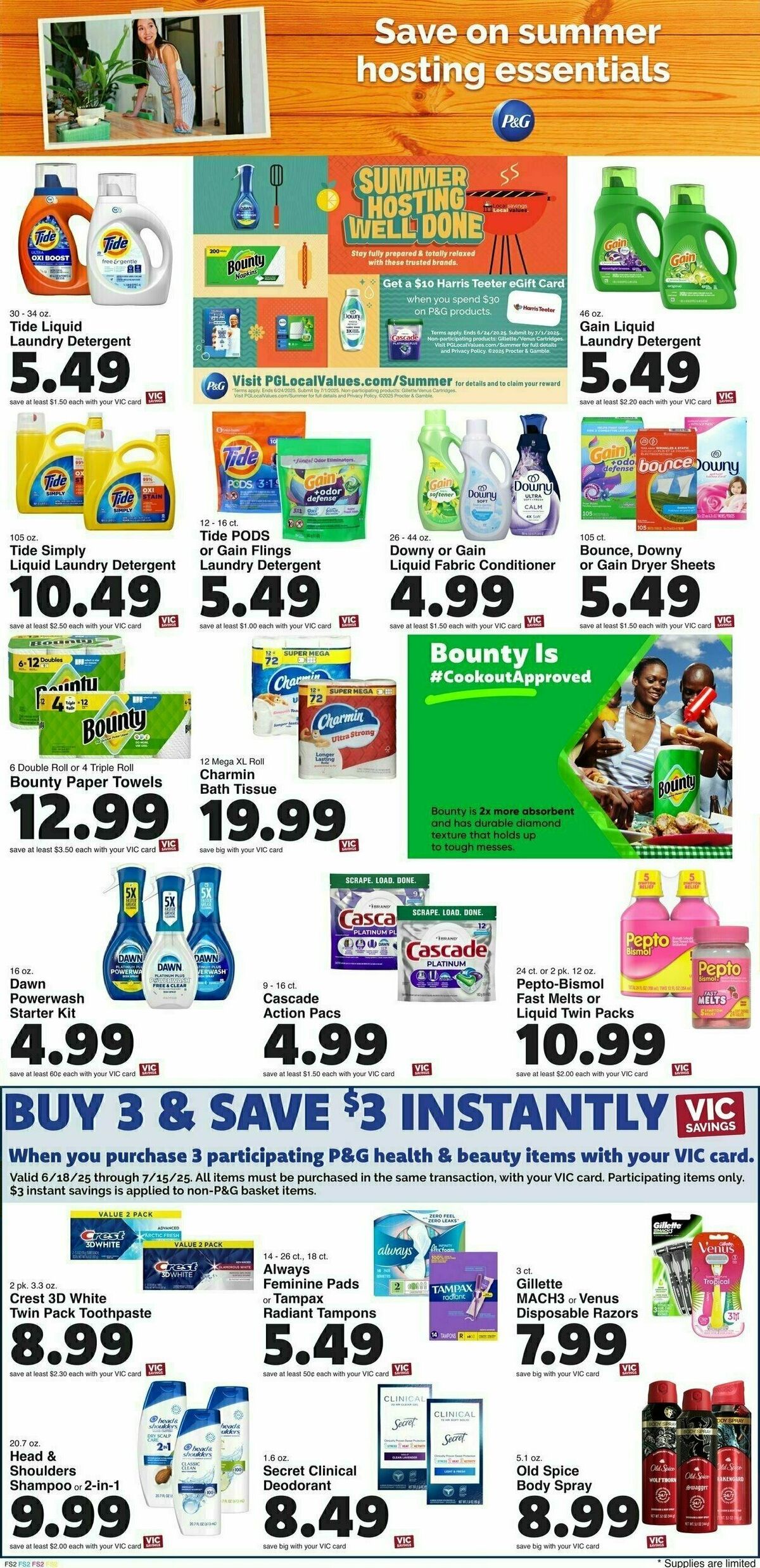 Harris Teeter Weekly Ad from June 18