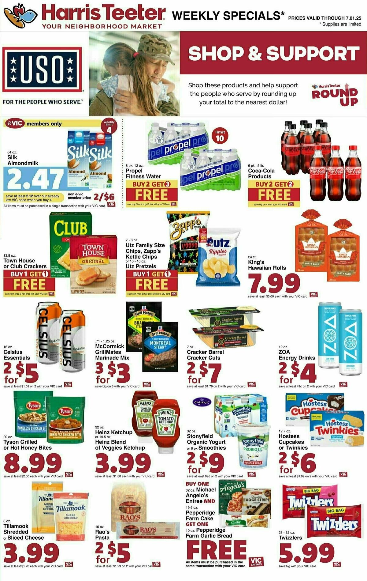 Harris Teeter Weekly Ad from June 25