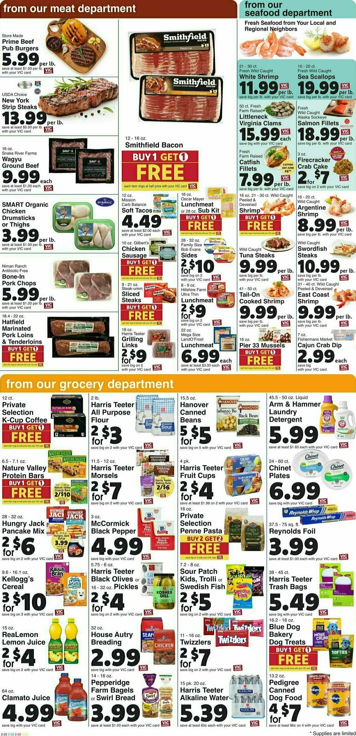 Harris Teeter Weekly Ad from June 25