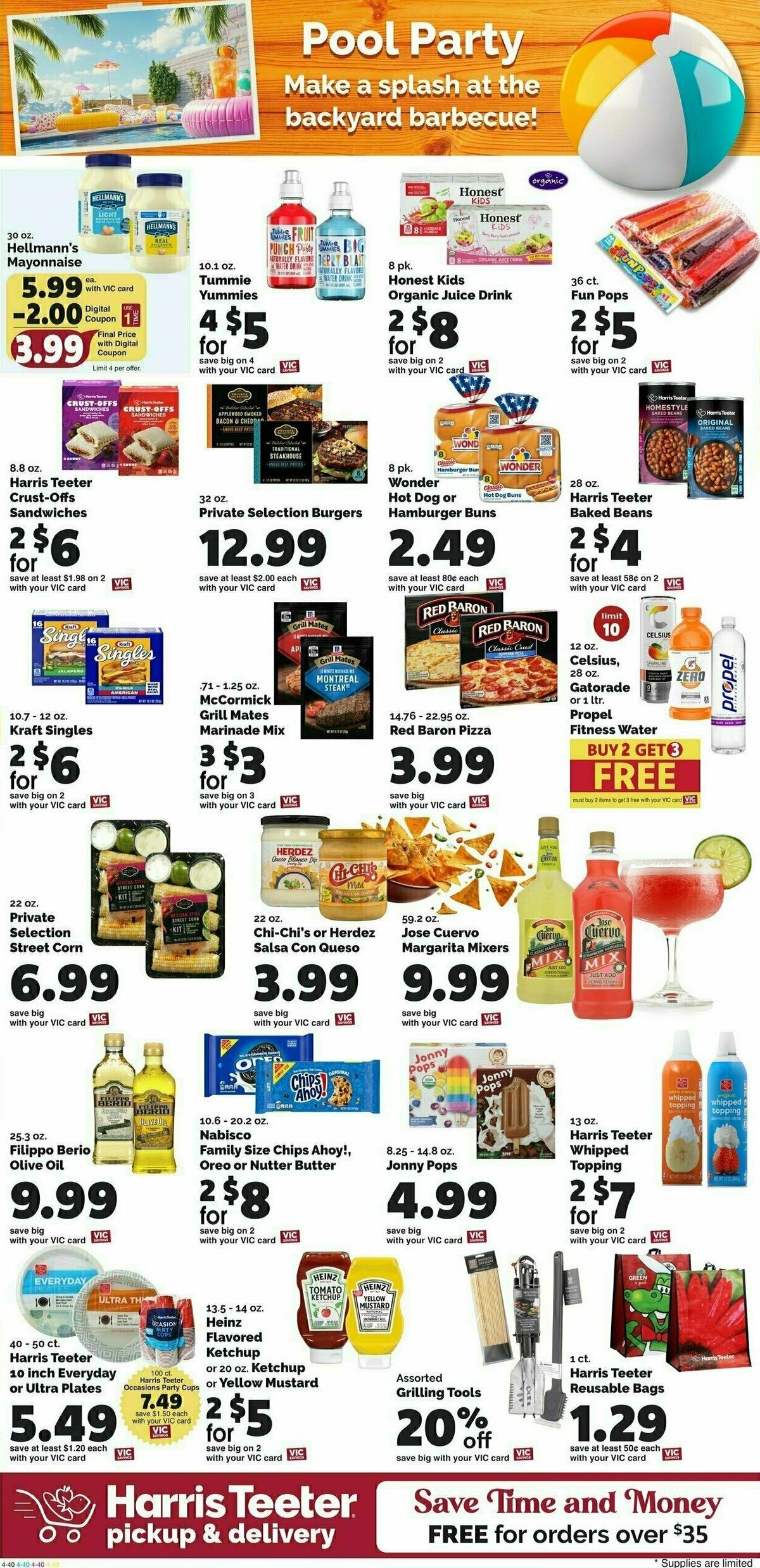 Harris Teeter Weekly Ad from June 25