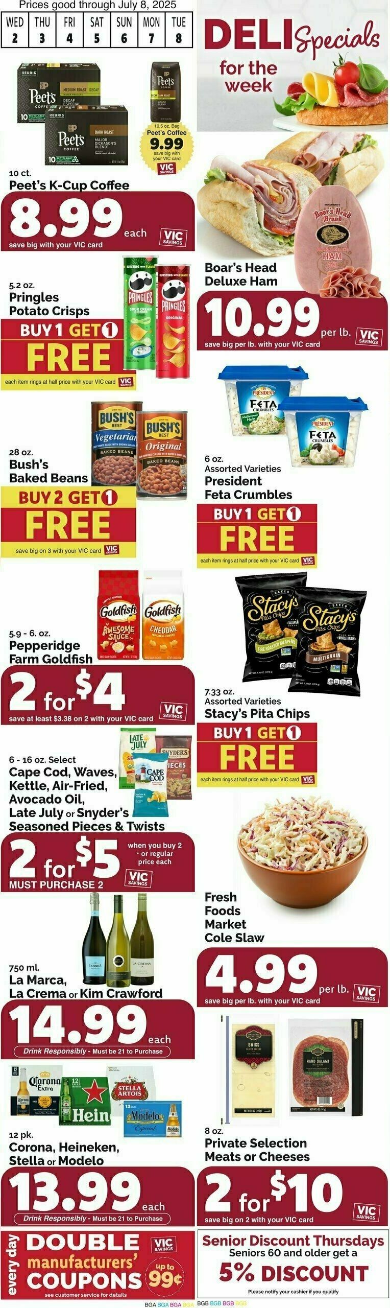 Harris Teeter Weekly Ad from July 2