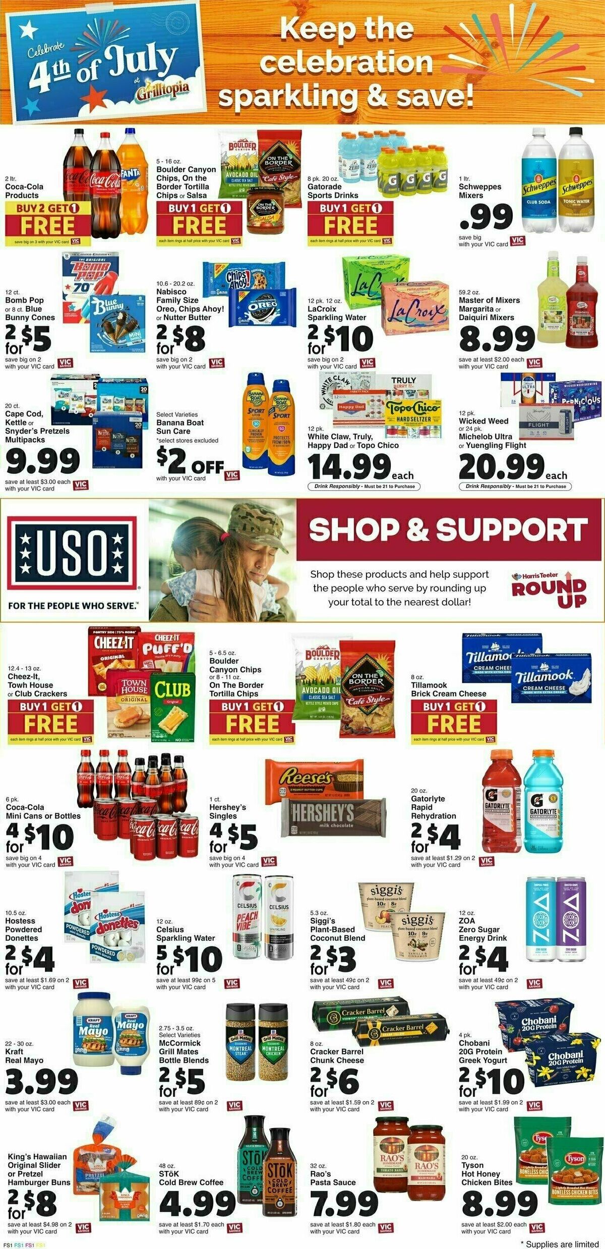 Harris Teeter Weekly Ad from July 2