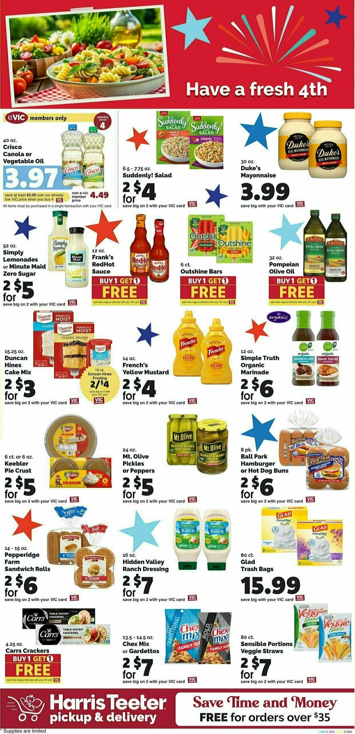 Harris Teeter Weekly Ad from July 2