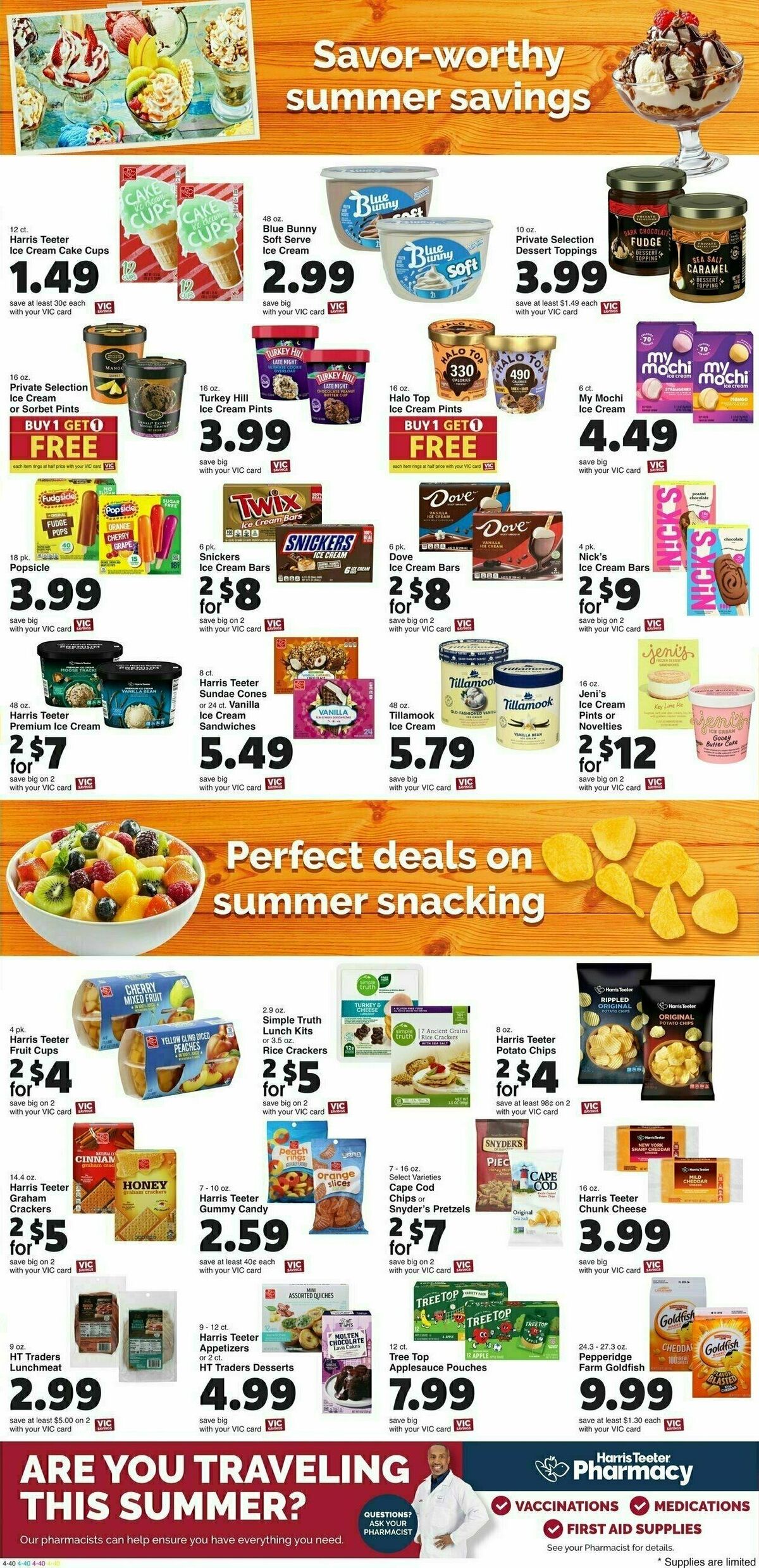 Harris Teeter Weekly Ad from July 9