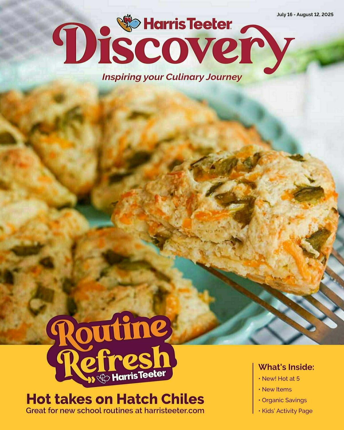 Harris Teeter Discovery Weekly Ad from July 16