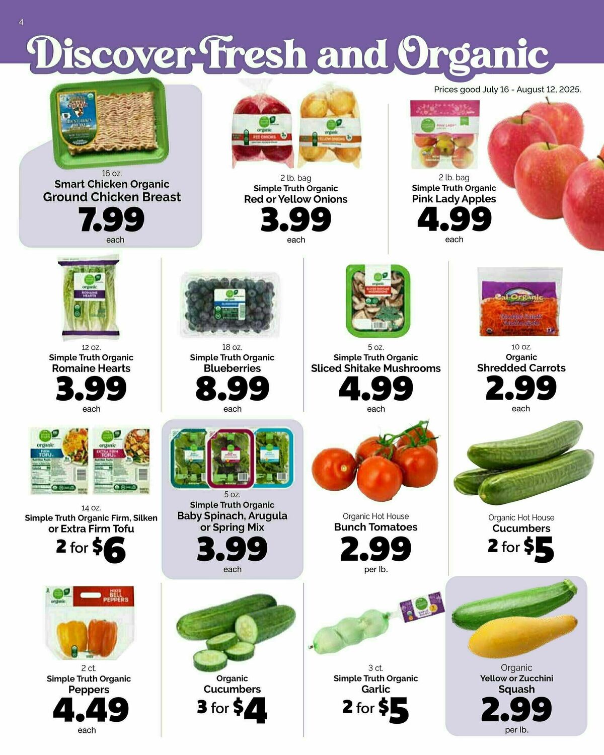 Harris Teeter Discovery Weekly Ad from July 16
